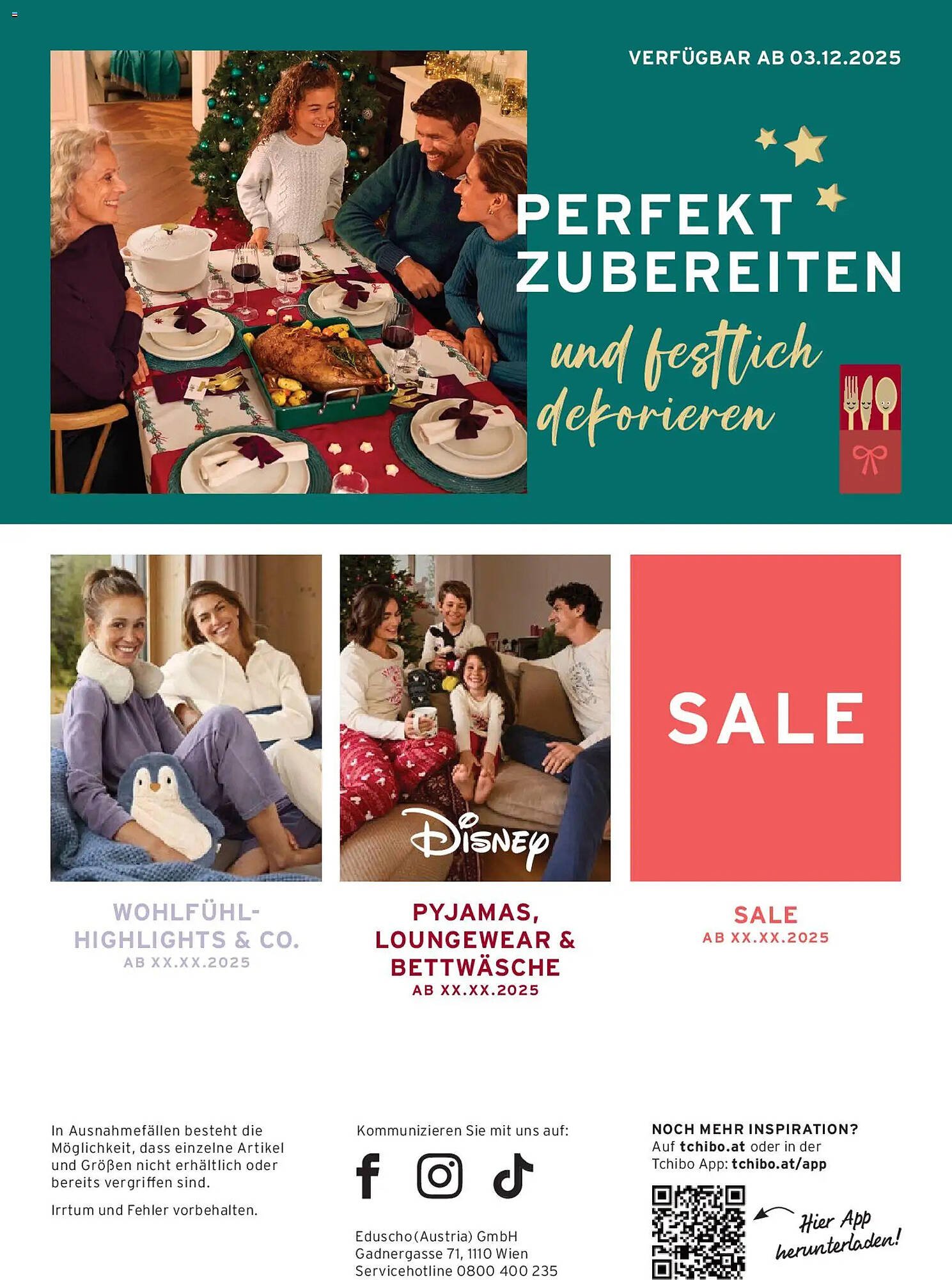 Tchibo Eduscho Flugblatt