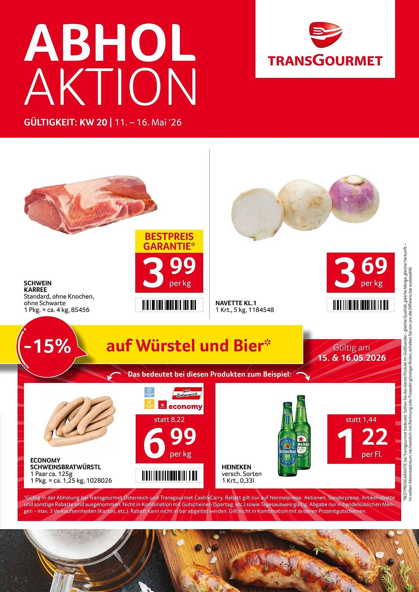 Transgourmet Flugblatt