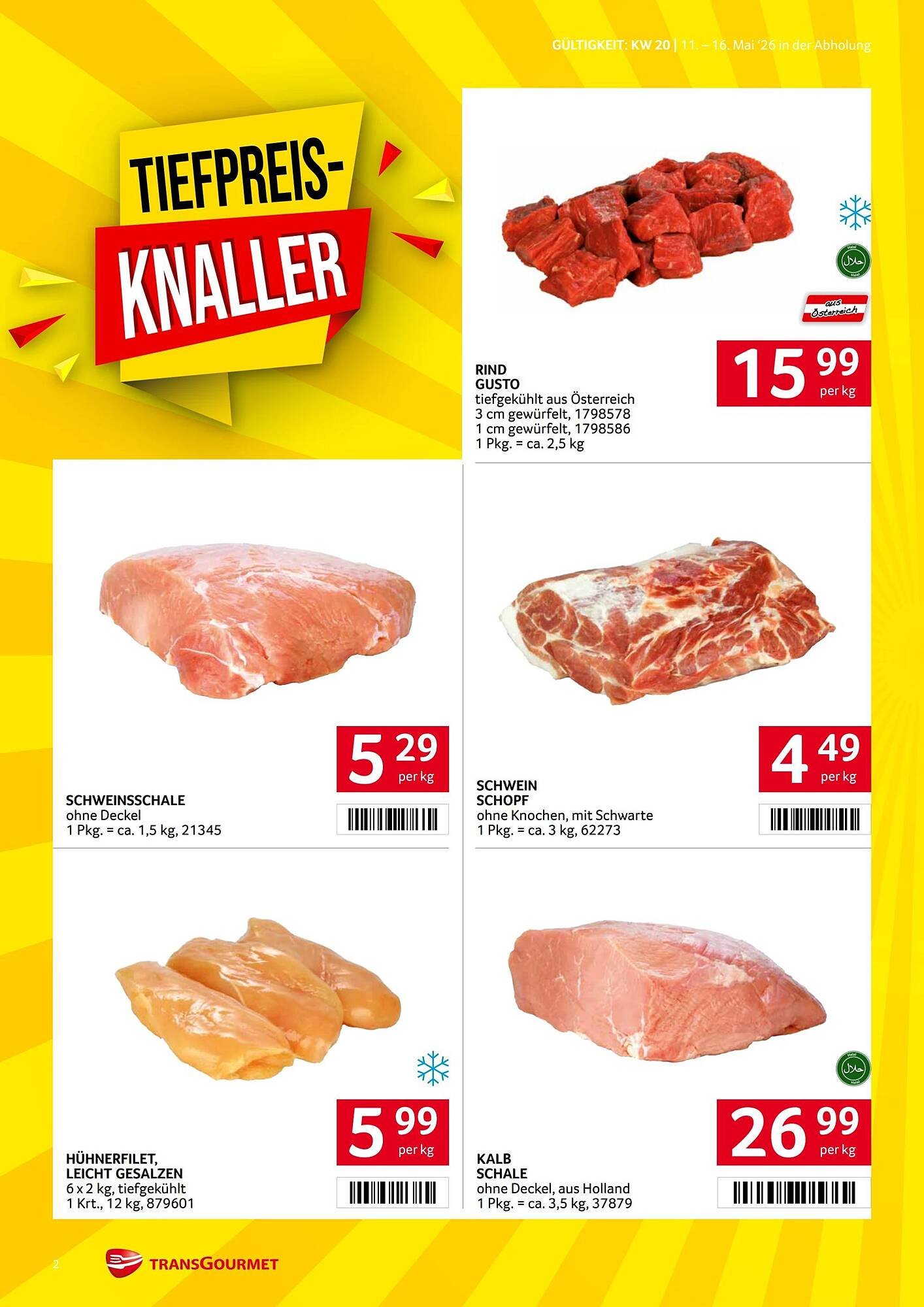Transgourmet Flugblatt