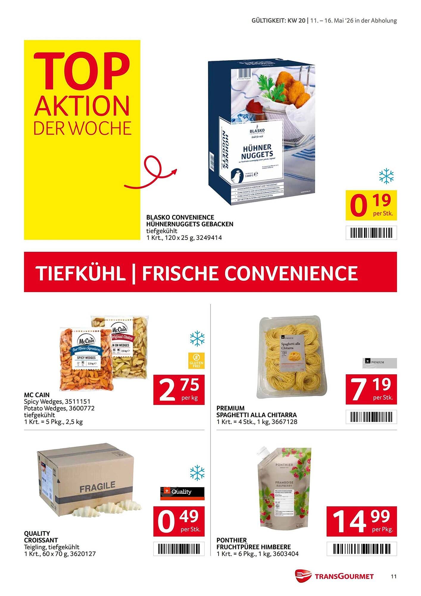 Transgourmet Flugblatt