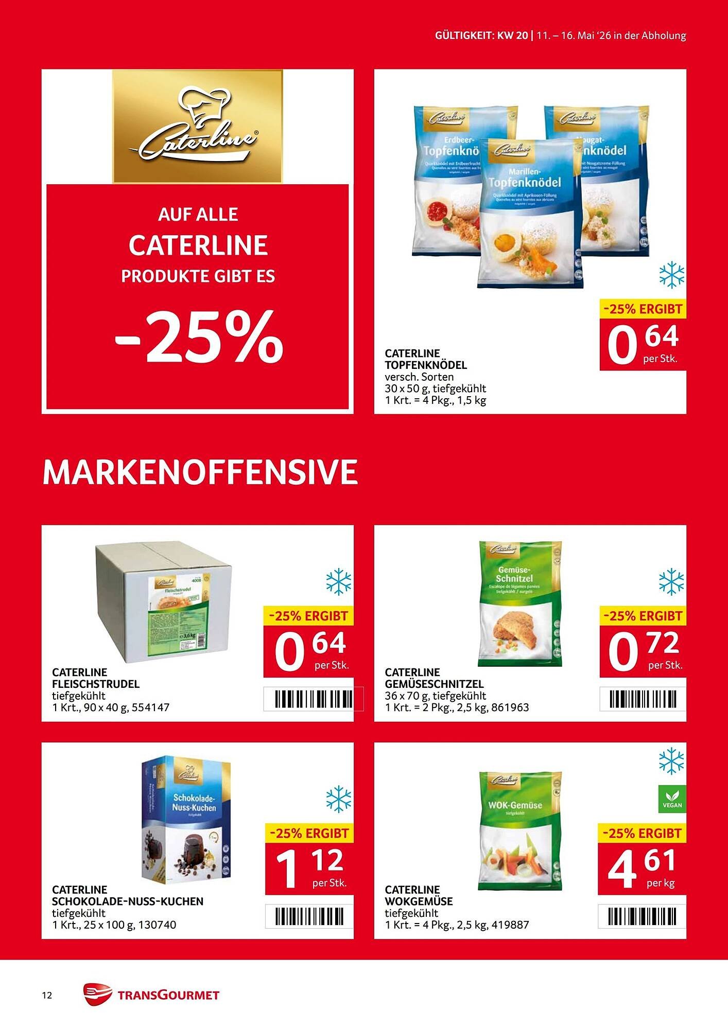 Transgourmet Flugblatt