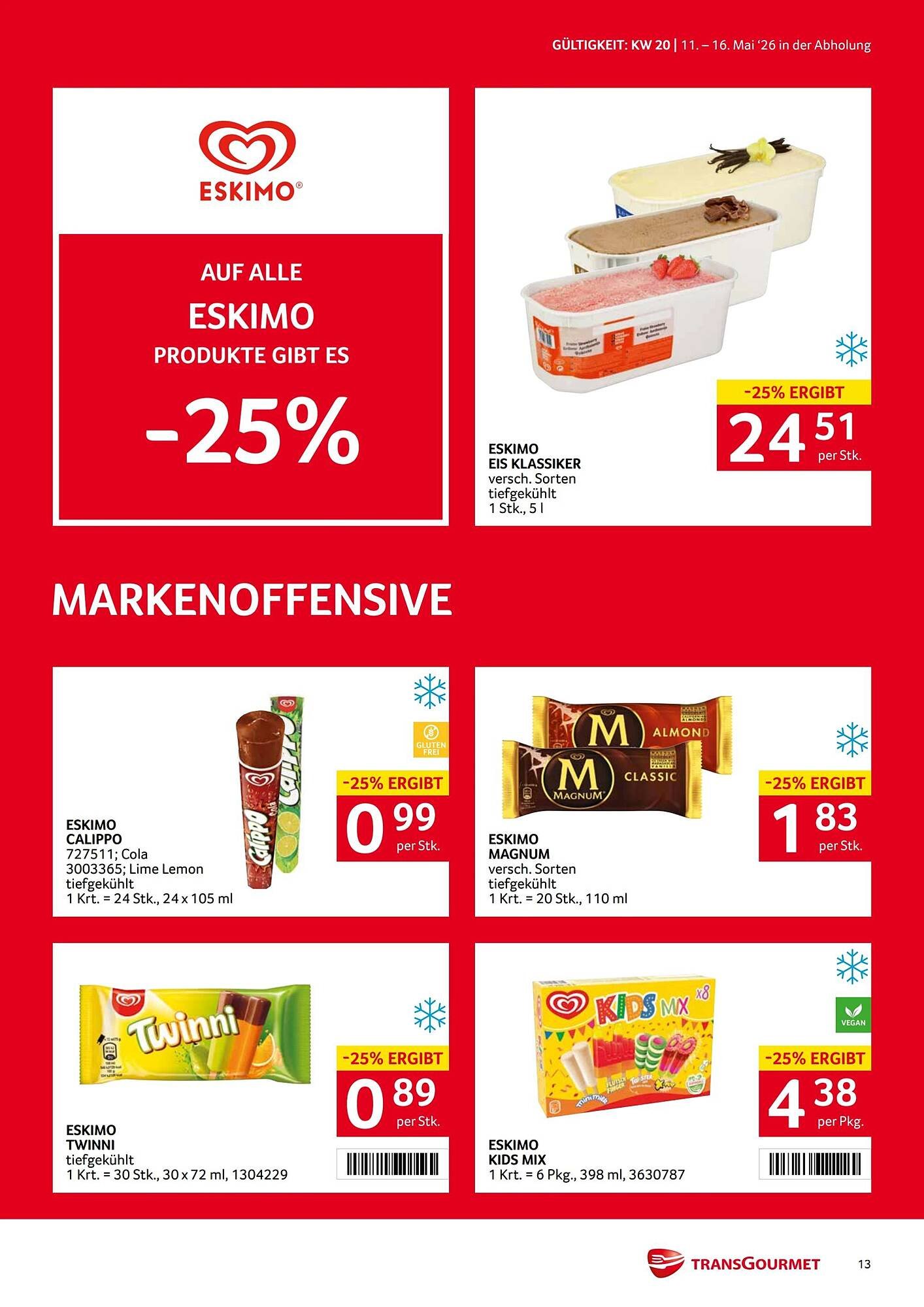 Transgourmet Flugblatt
