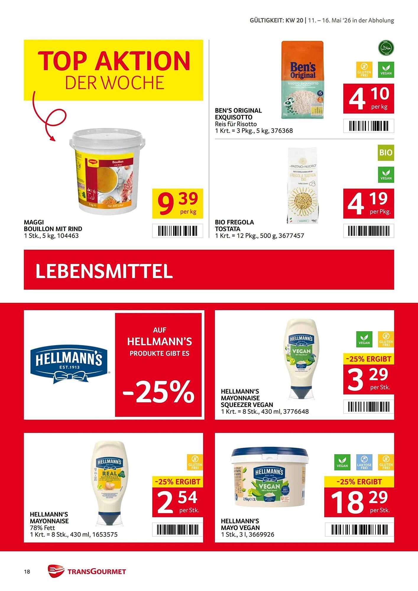 Transgourmet Flugblatt