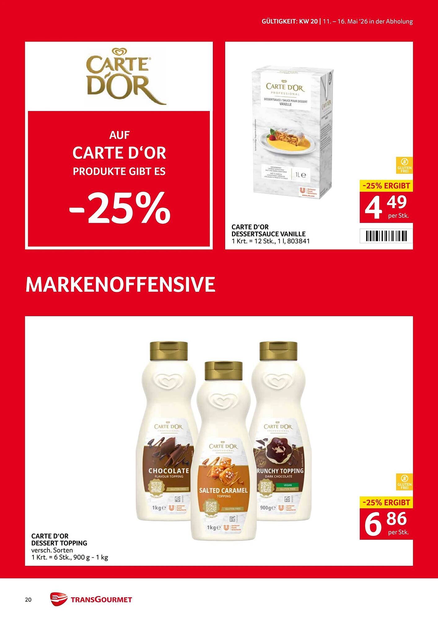 Transgourmet Flugblatt