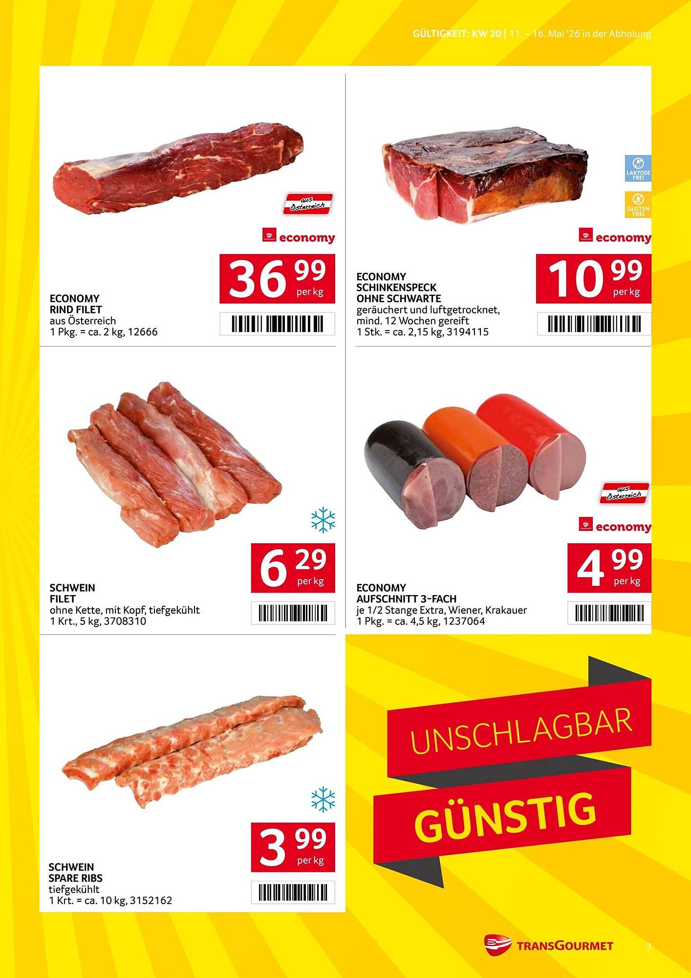 Transgourmet Flugblatt