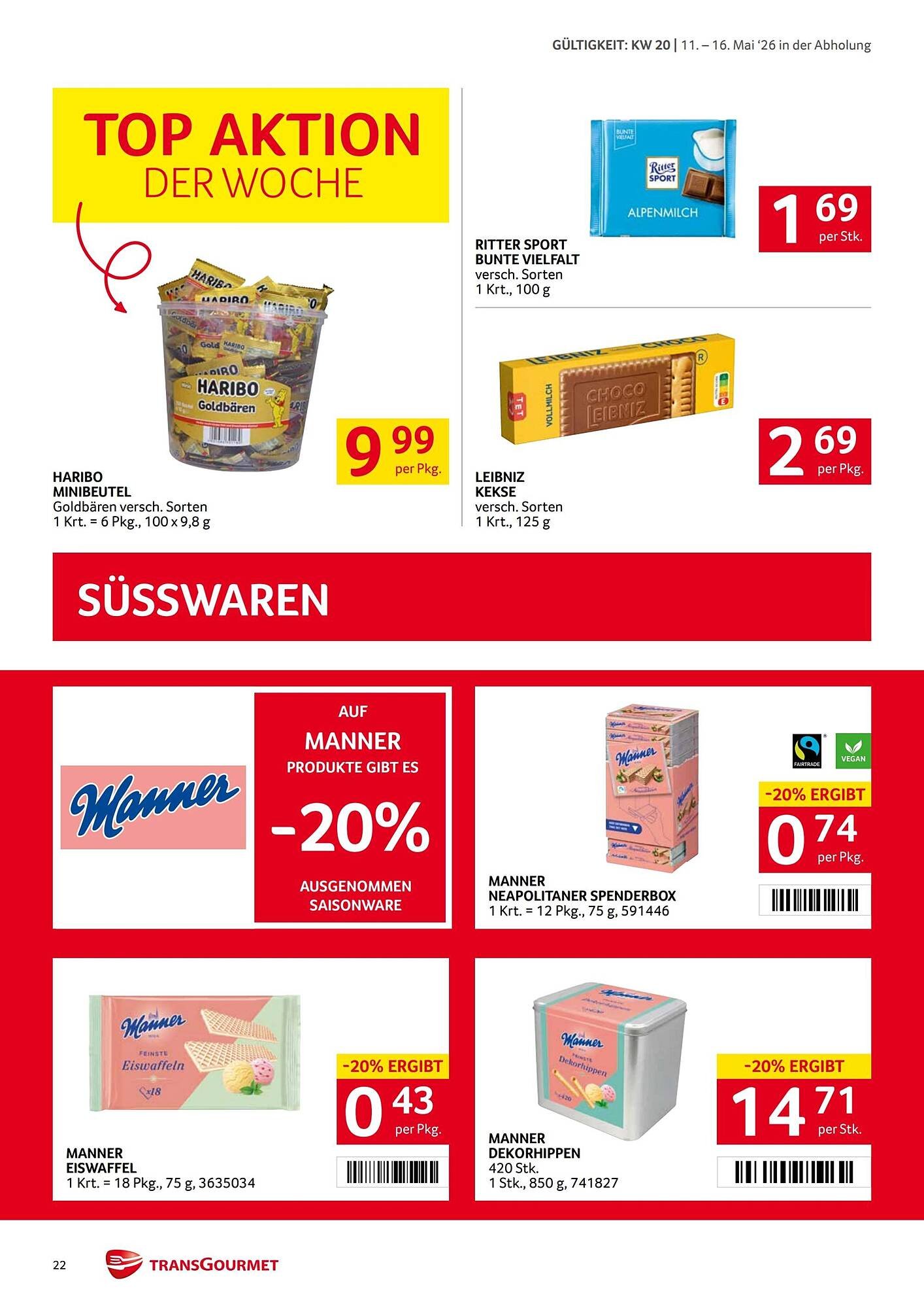 Transgourmet Flugblatt