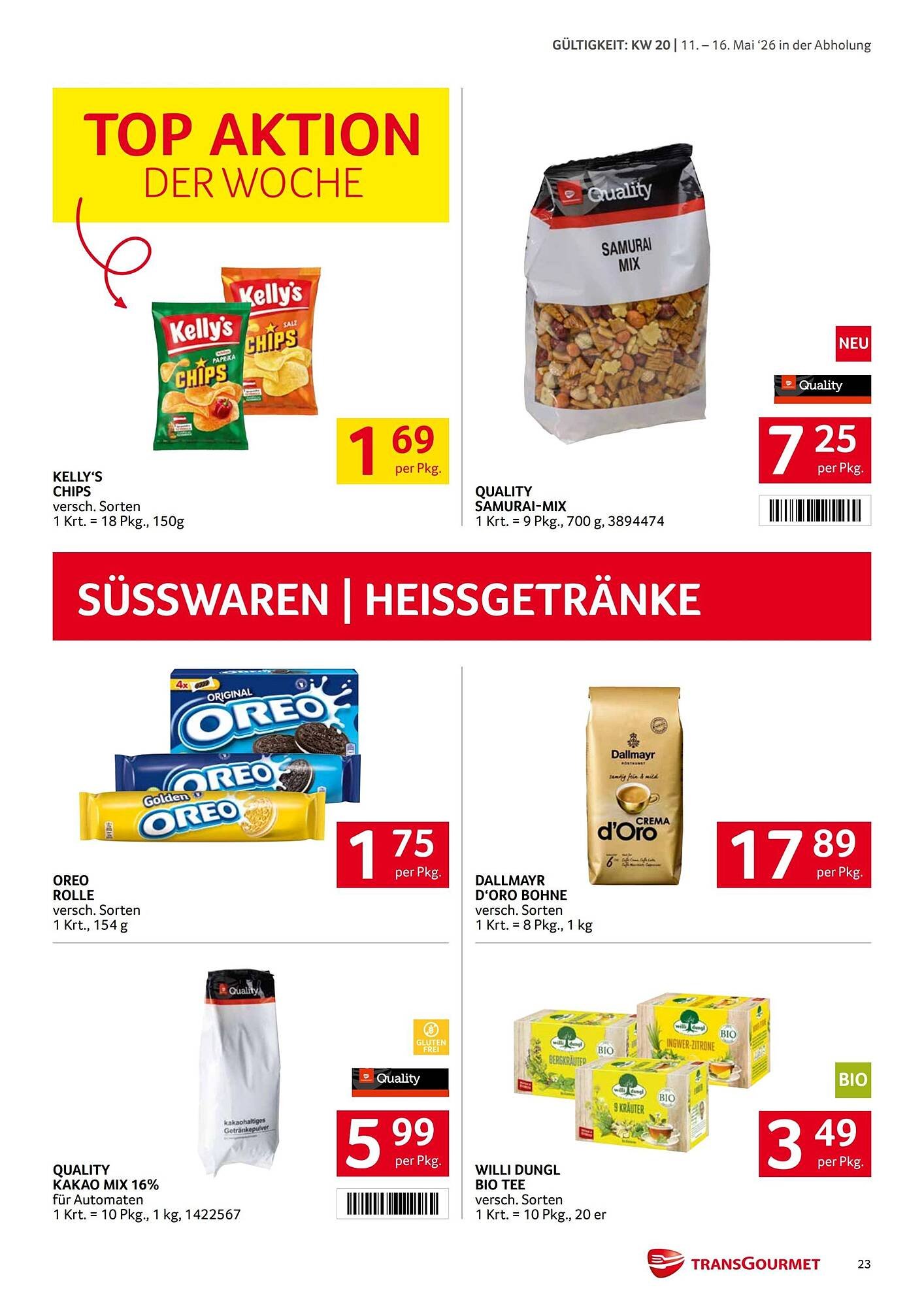 Transgourmet Flugblatt