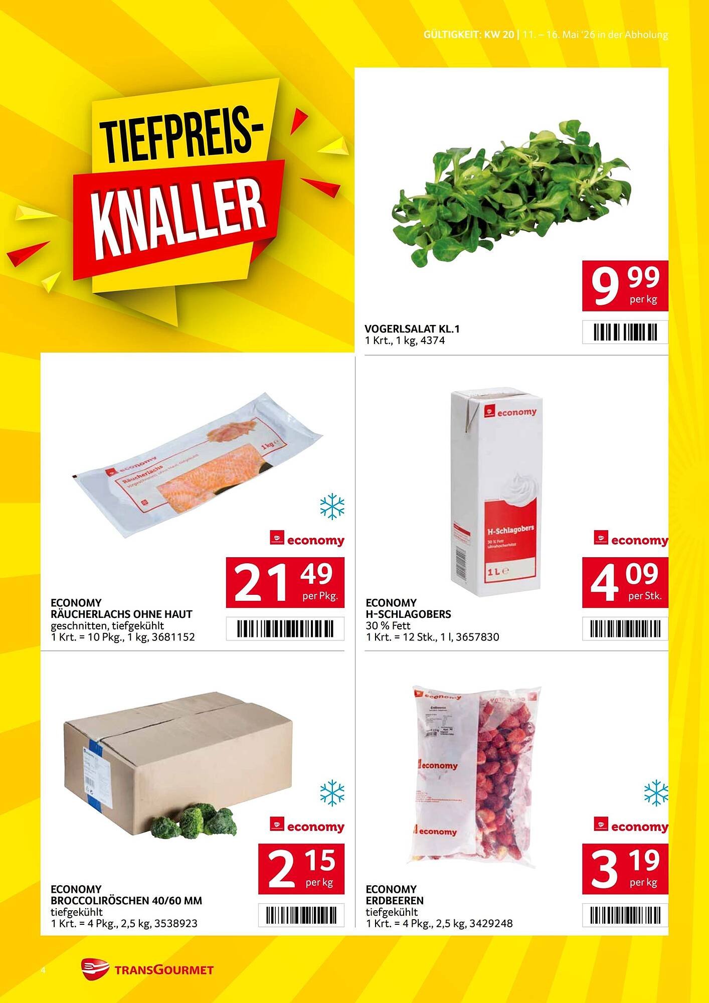 Transgourmet Flugblatt