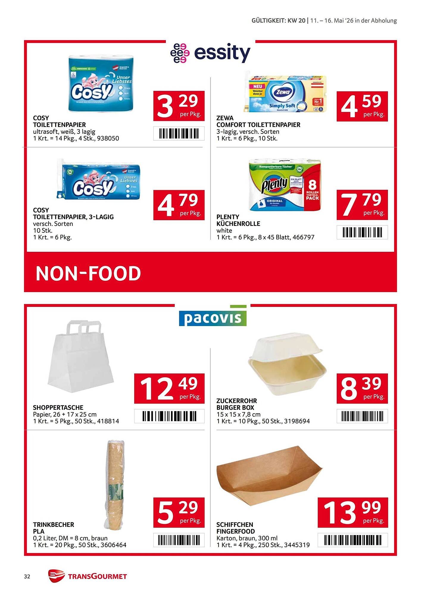 Transgourmet Flugblatt