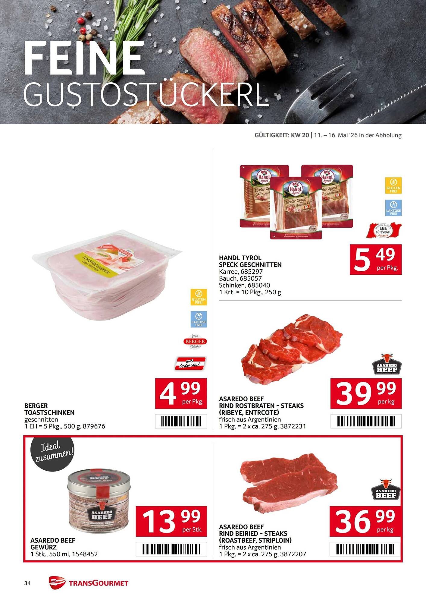Transgourmet Flugblatt