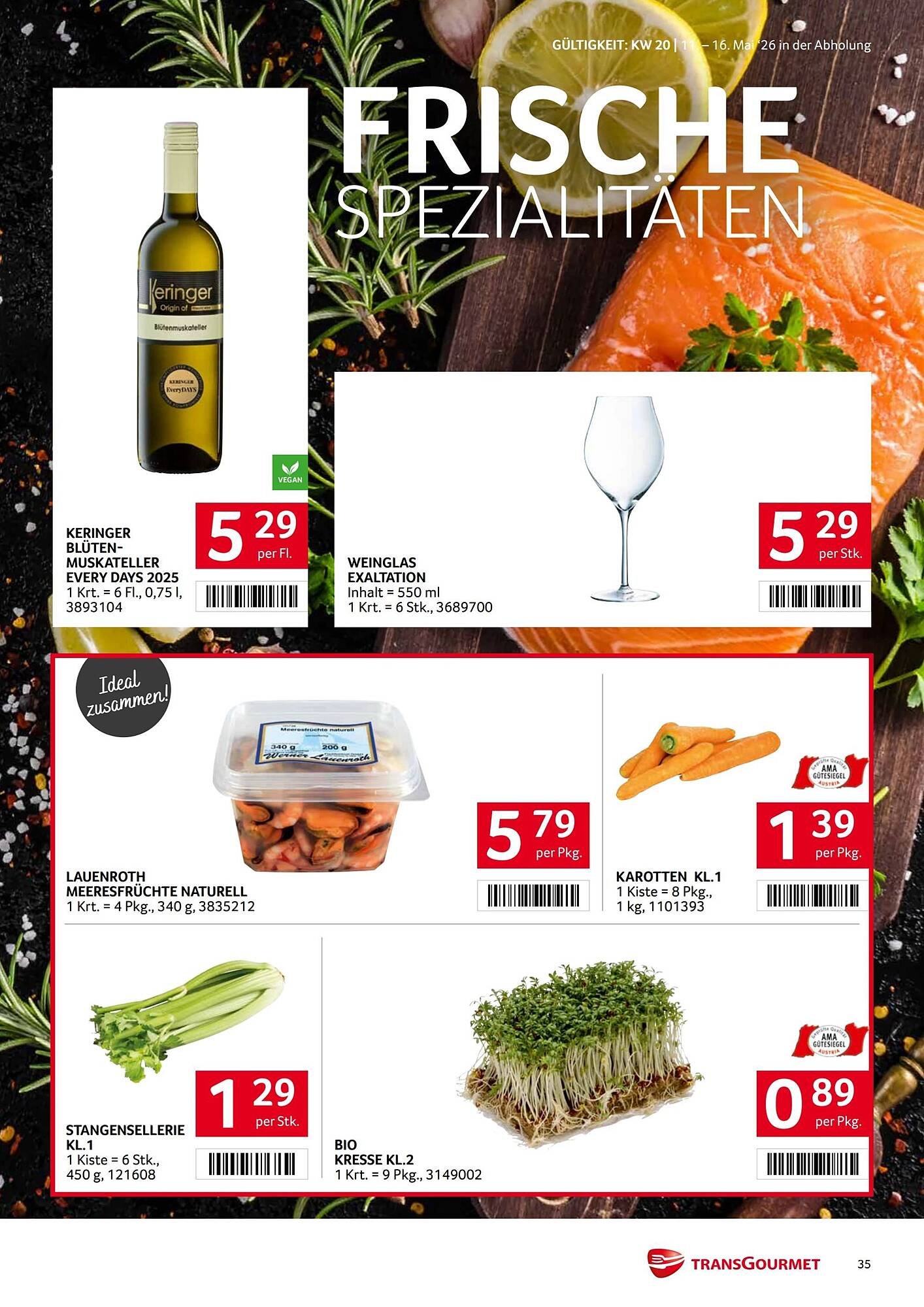 Transgourmet Flugblatt