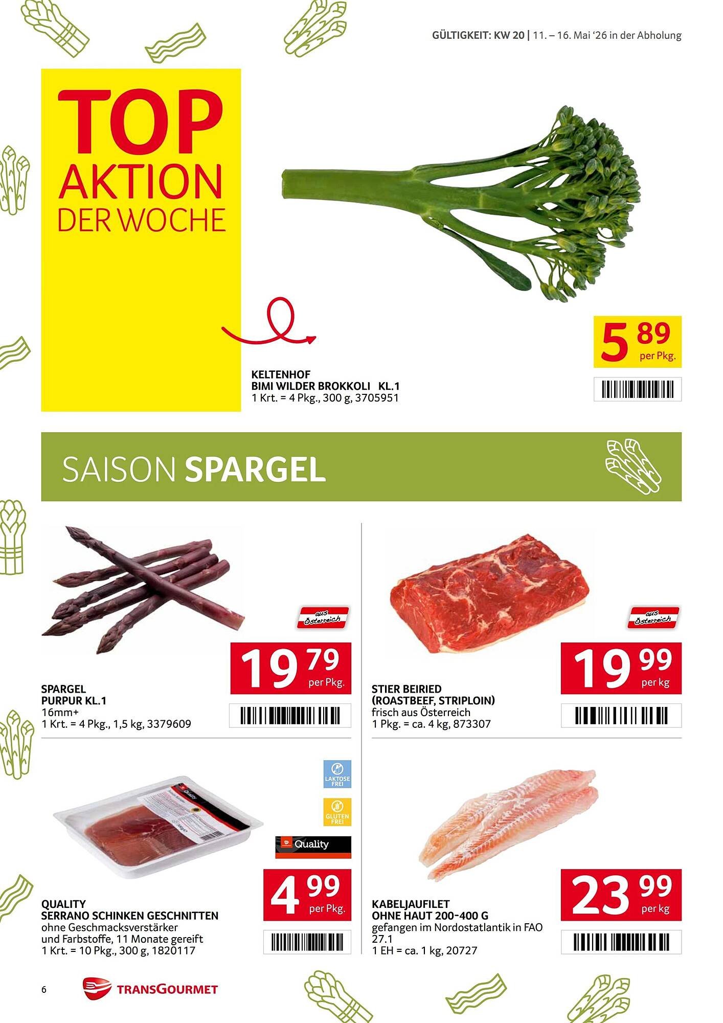 Transgourmet Flugblatt