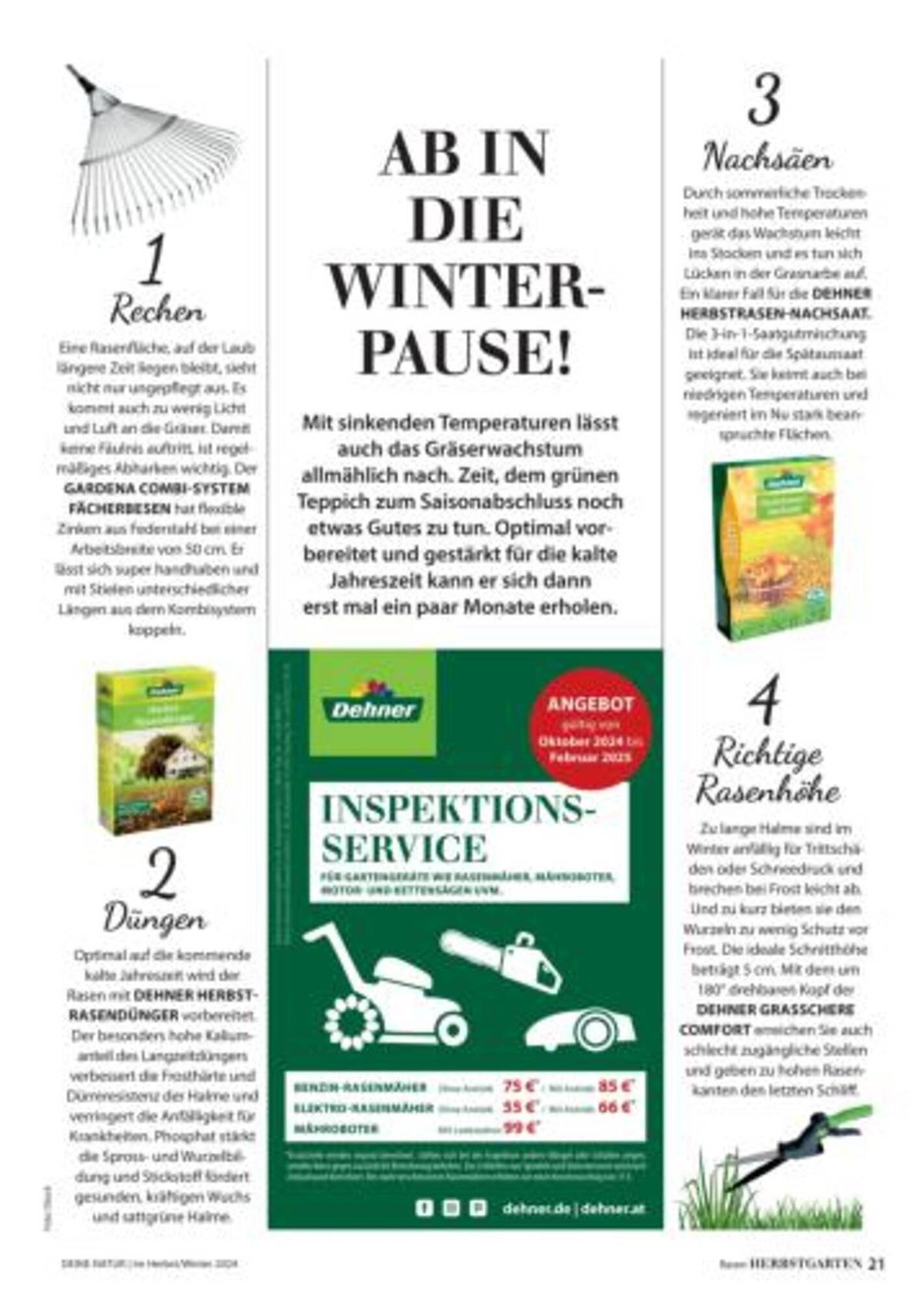 Dehner Flugblatt (2025-09-06 - 2025-09-19)