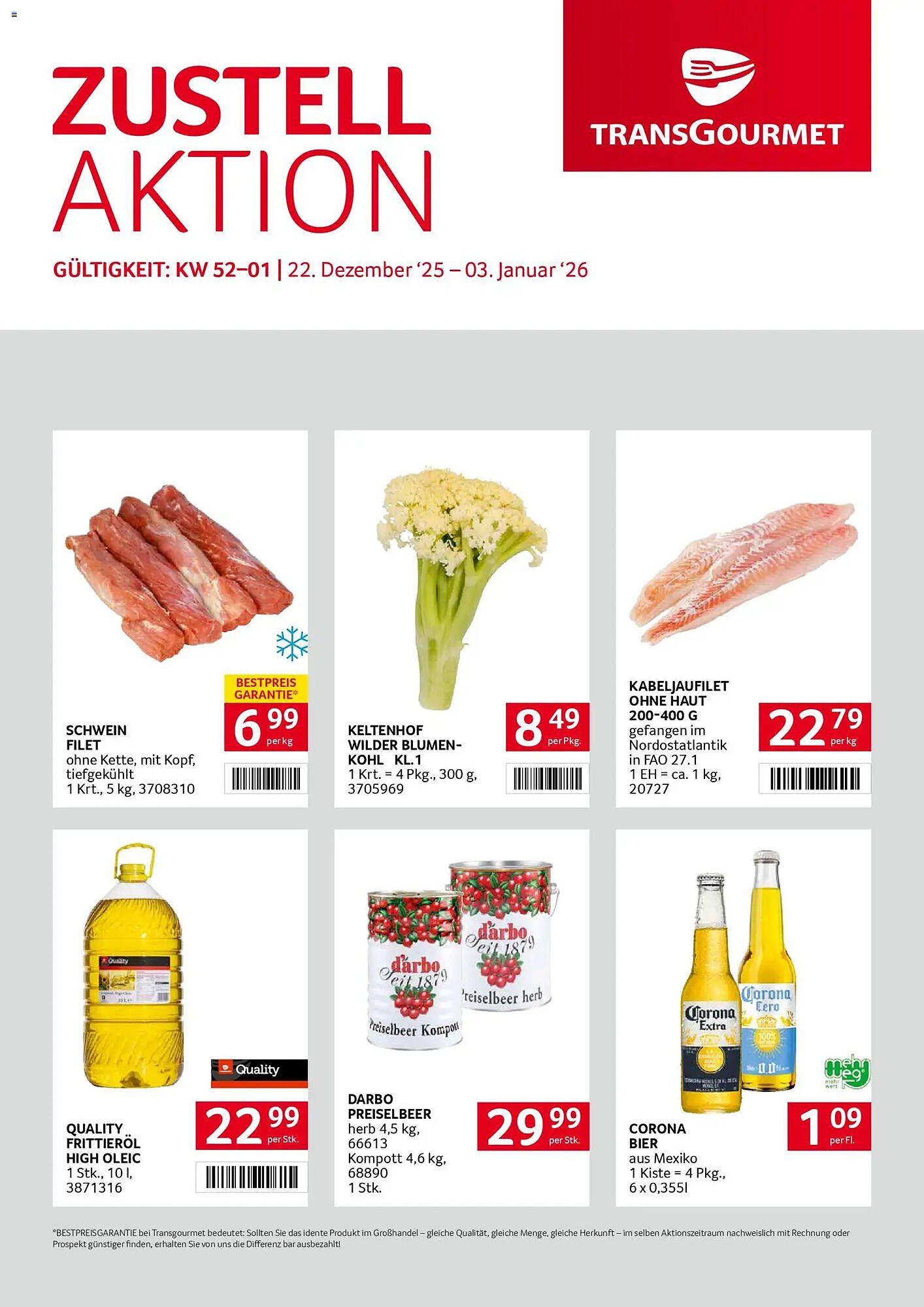 Transgourmet Flugblatt