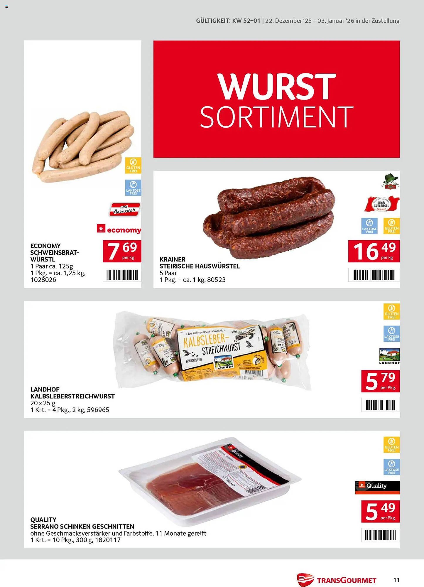 Transgourmet Flugblatt
