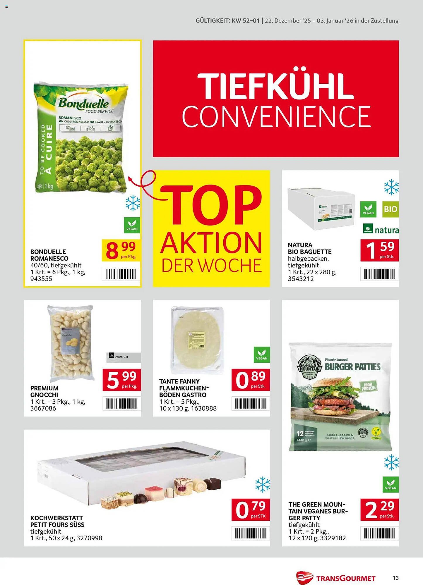 Transgourmet Flugblatt