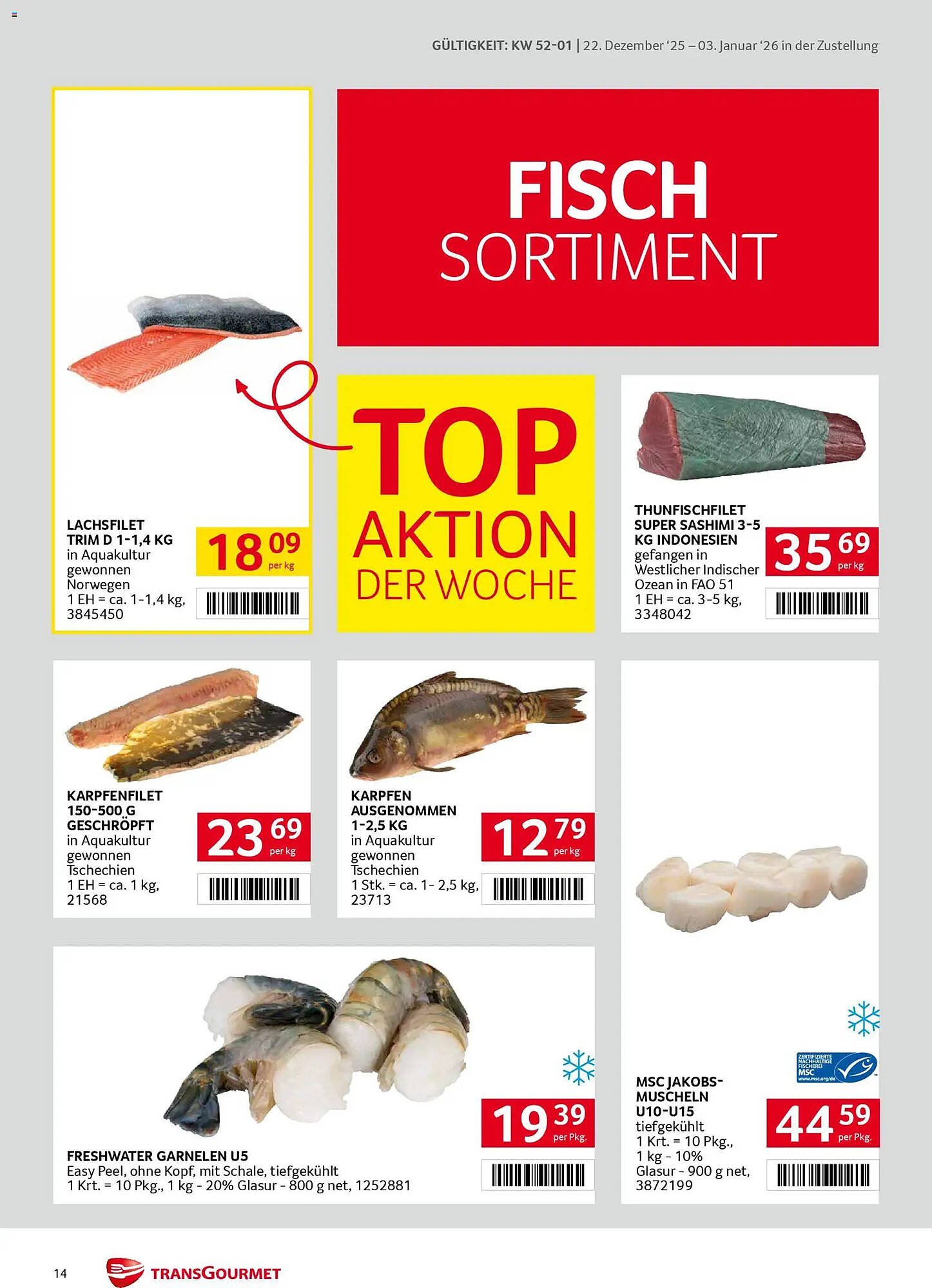 Transgourmet Flugblatt