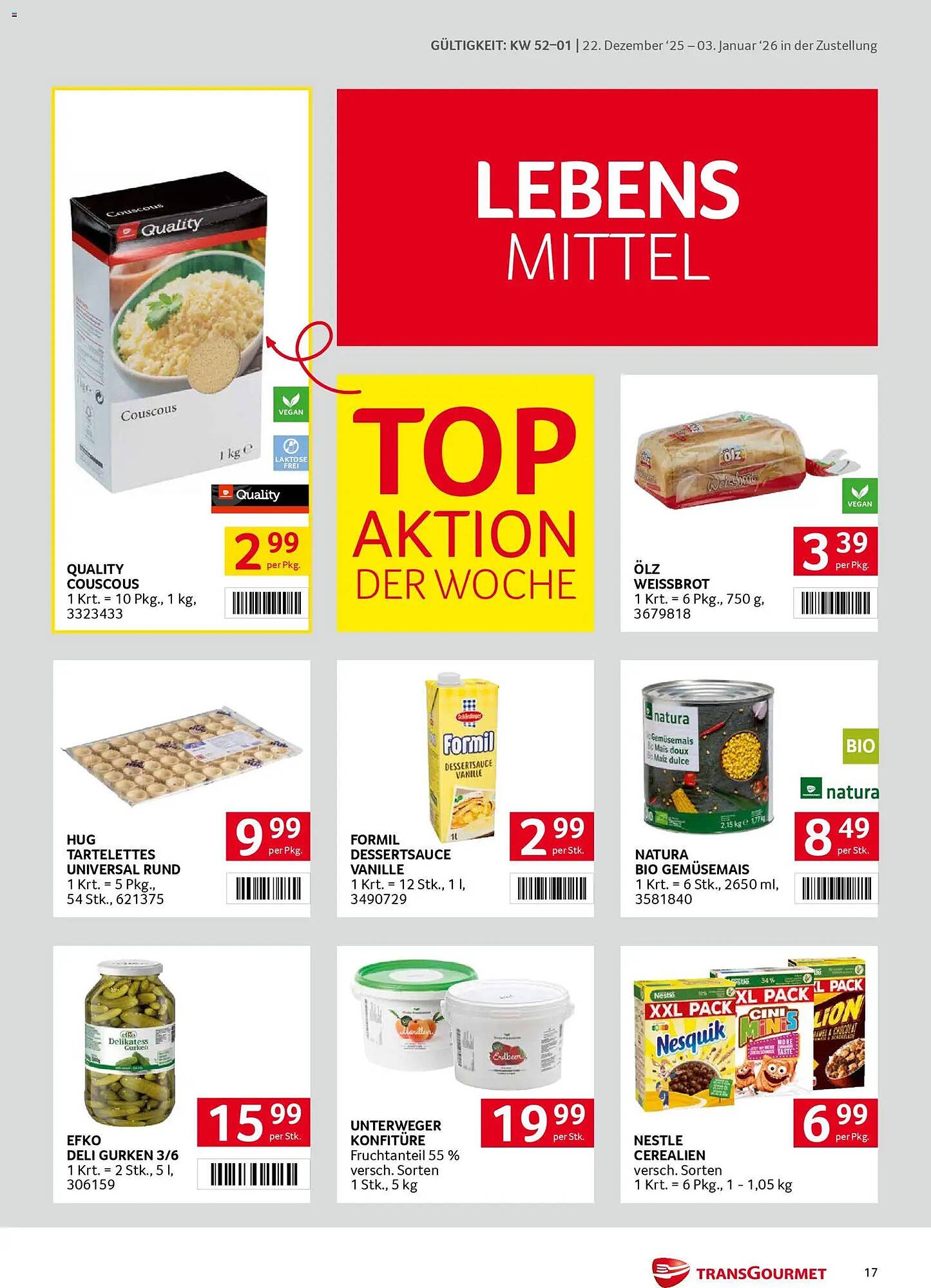 Transgourmet Flugblatt