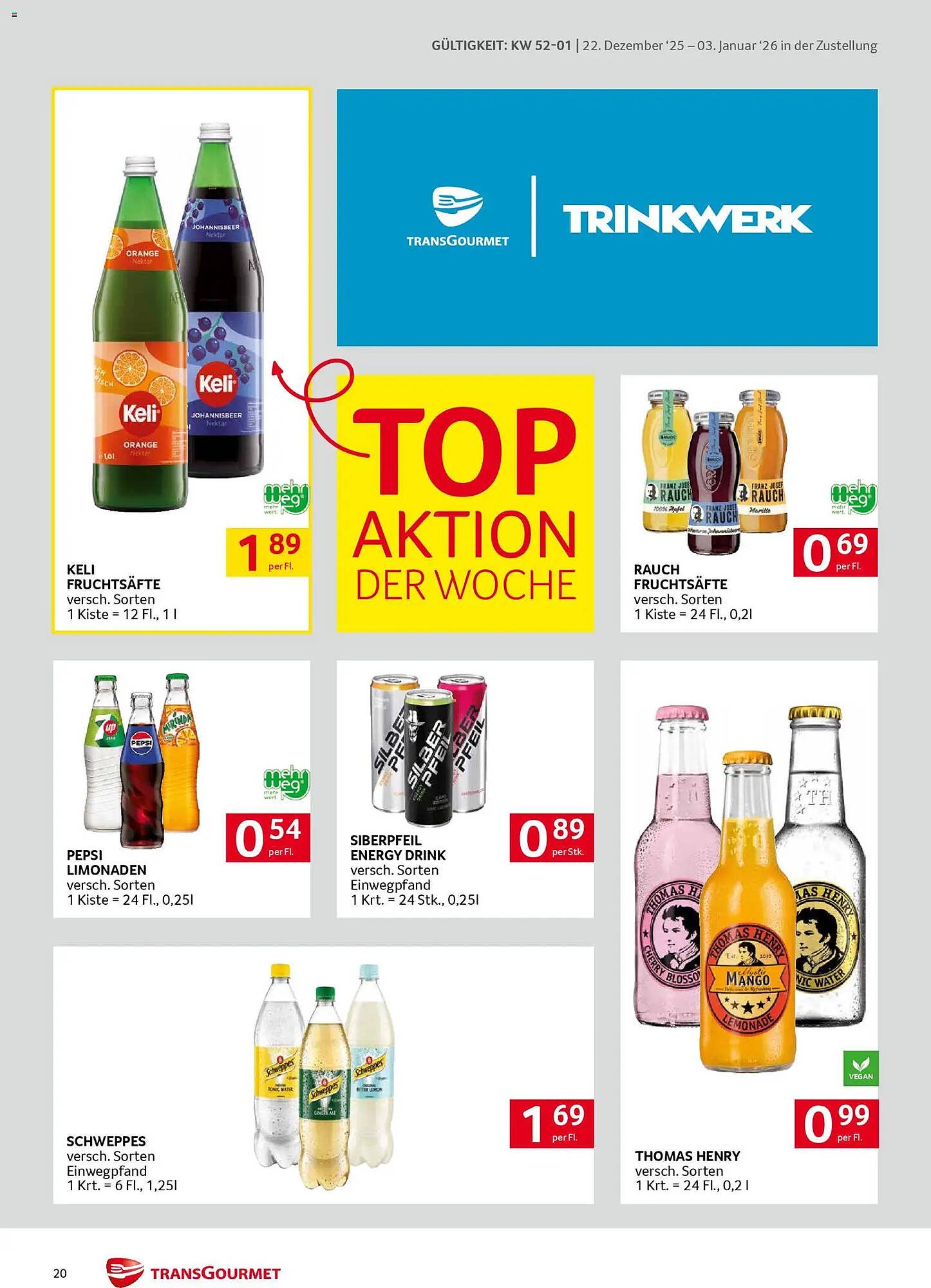 Transgourmet Flugblatt