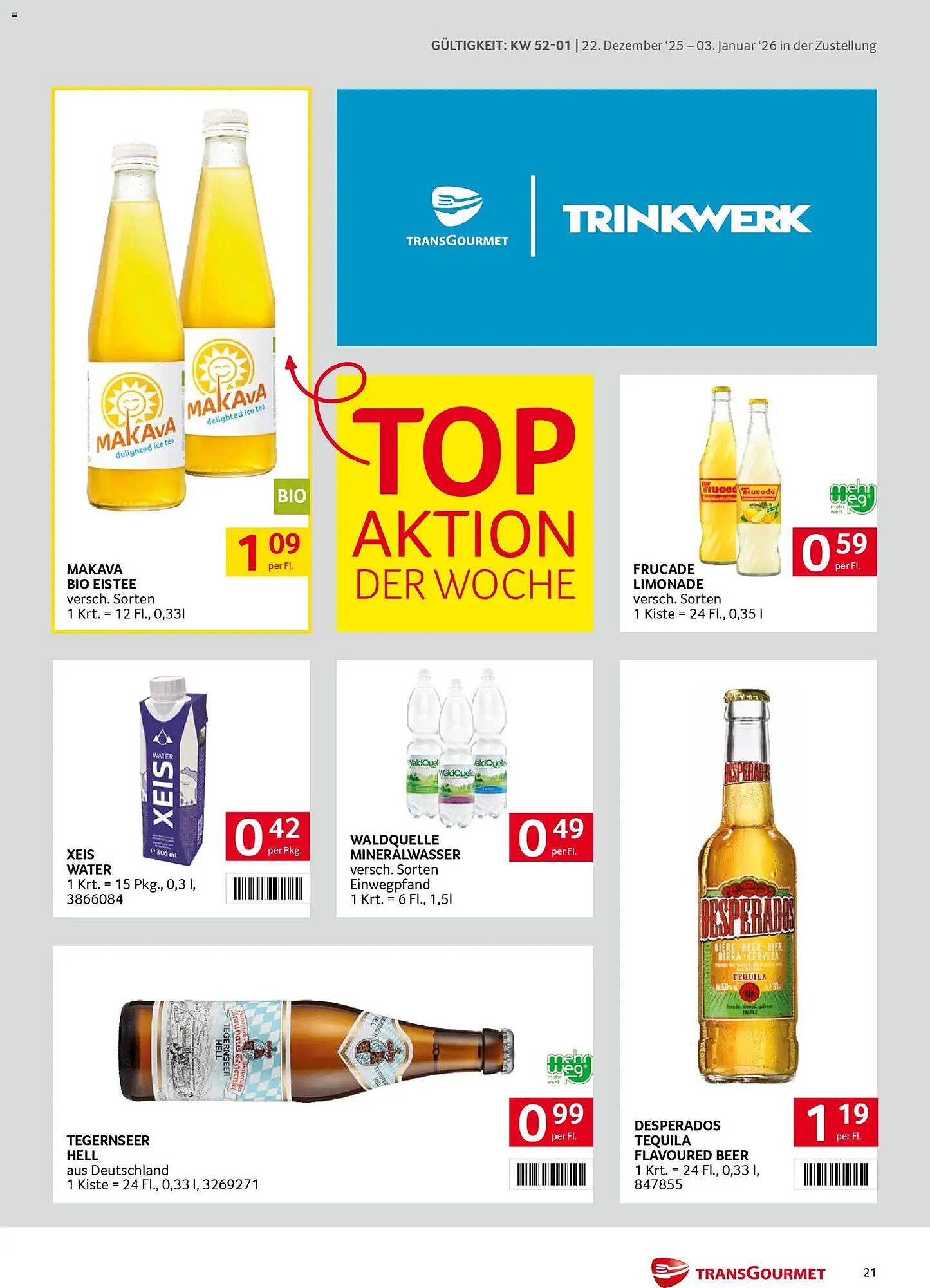 Transgourmet Flugblatt