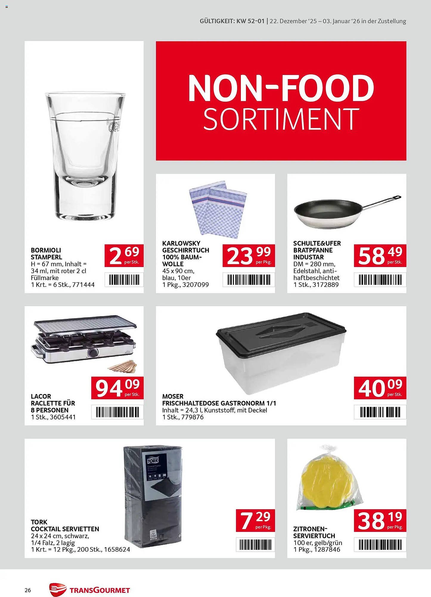 Transgourmet Flugblatt