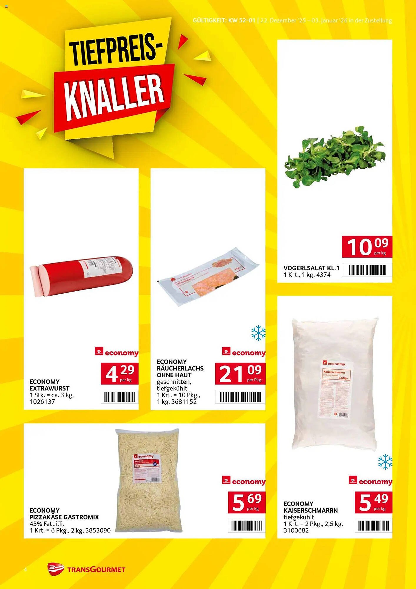 Transgourmet Flugblatt