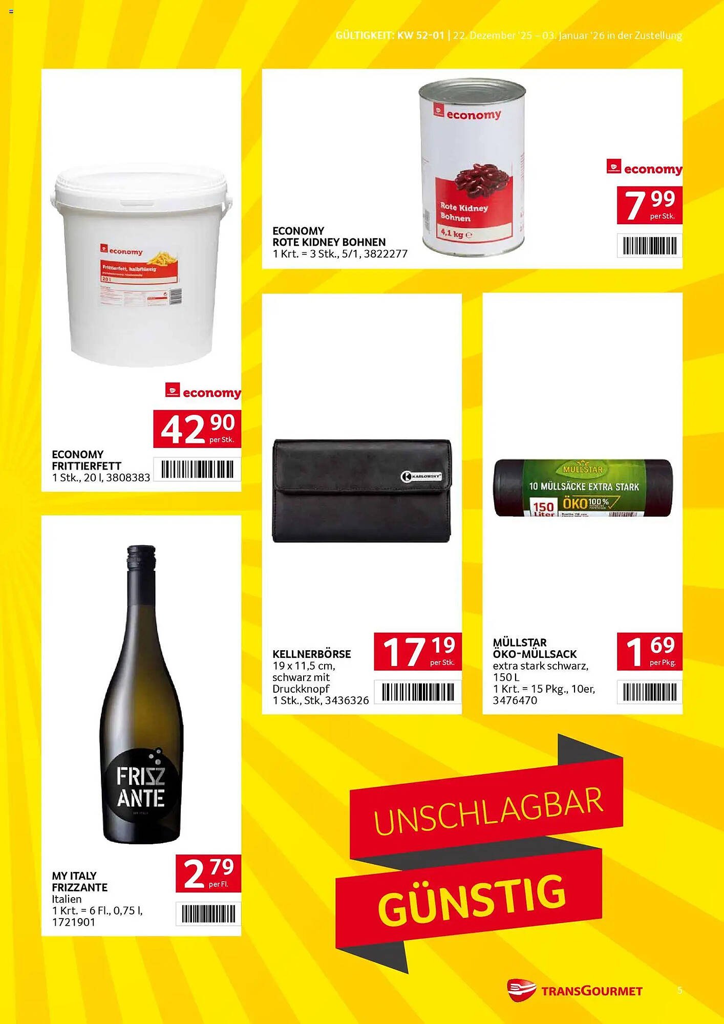 Transgourmet Flugblatt