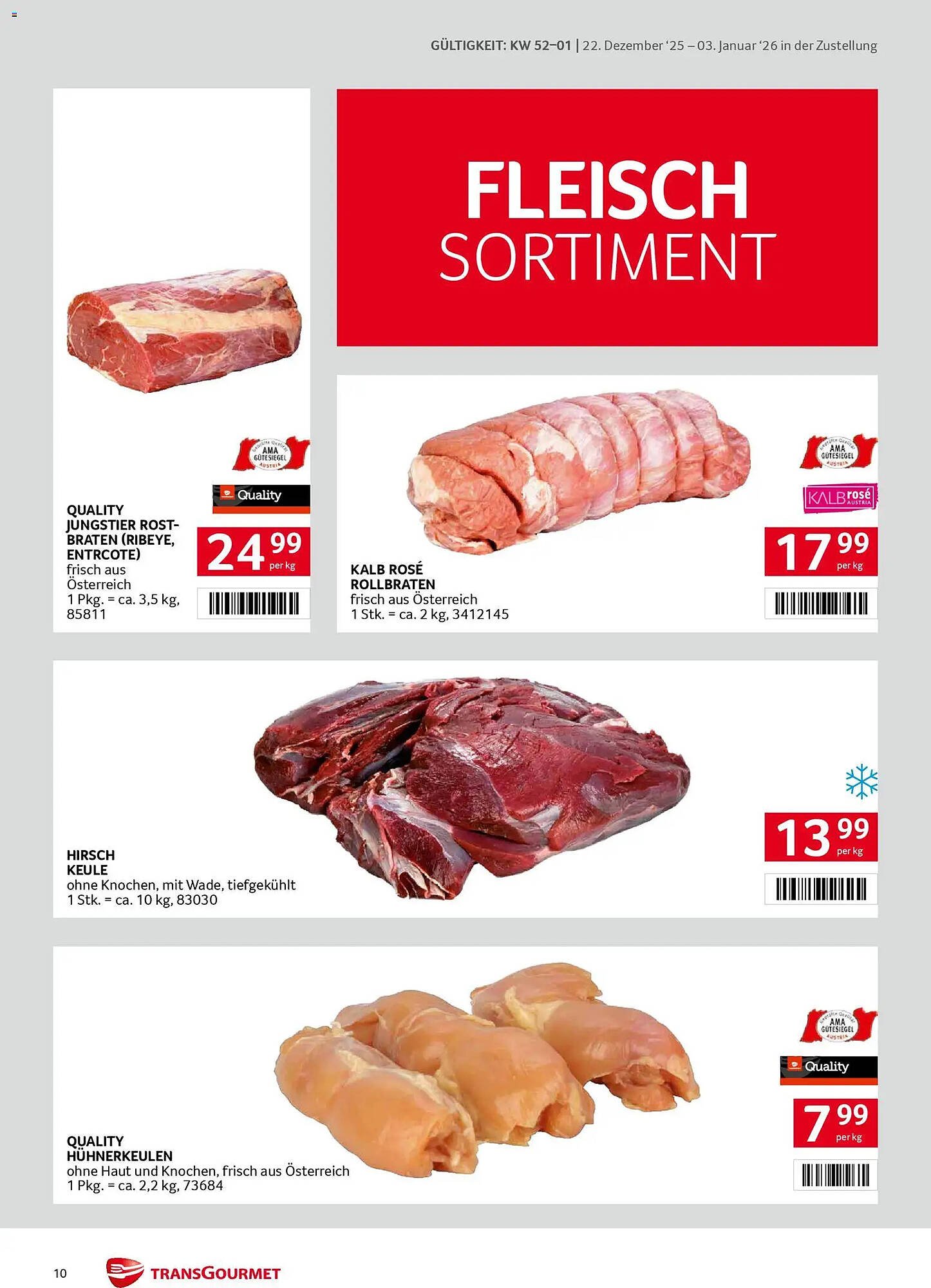 Transgourmet Flugblatt