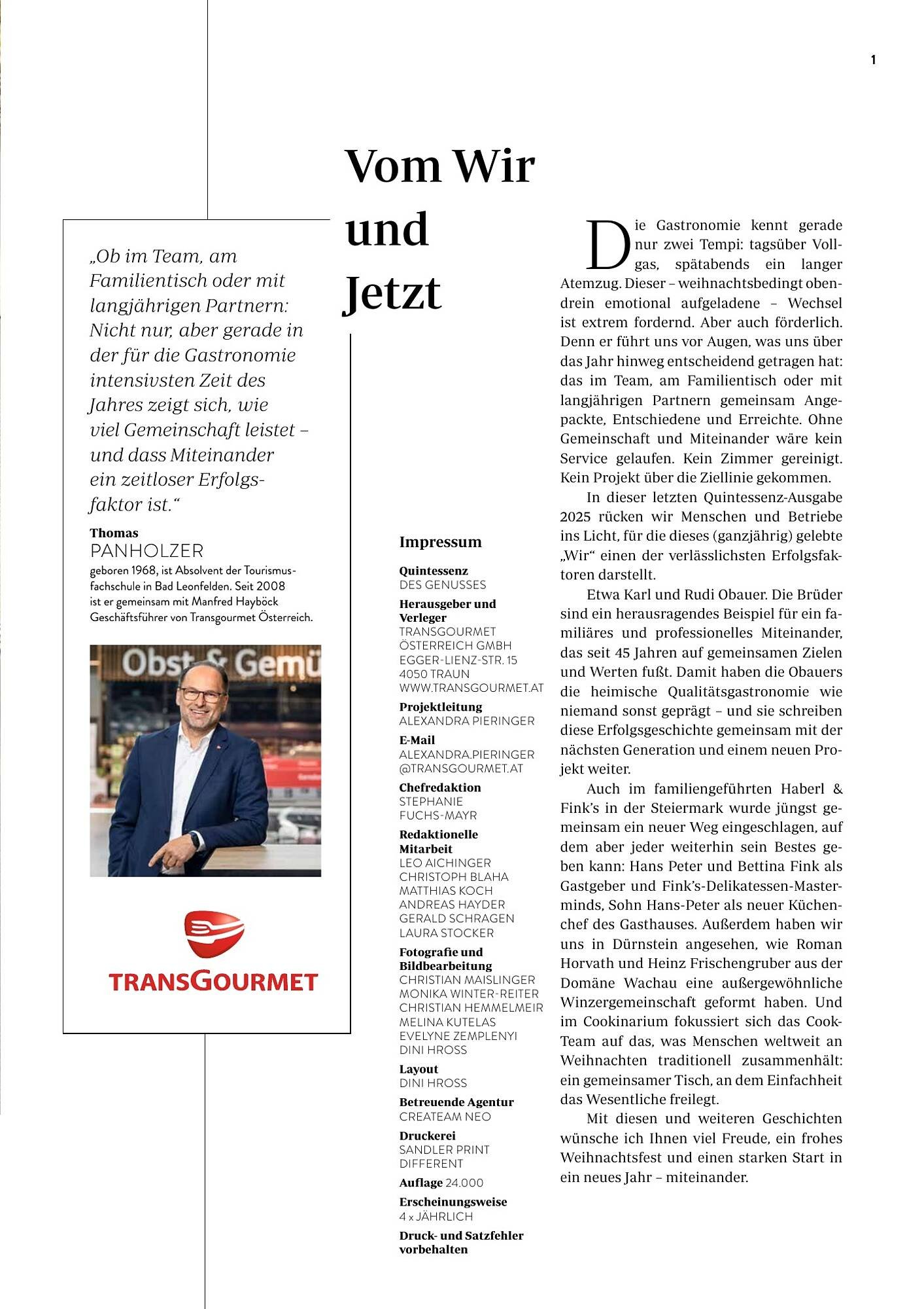 Transgourmet Flugblatt