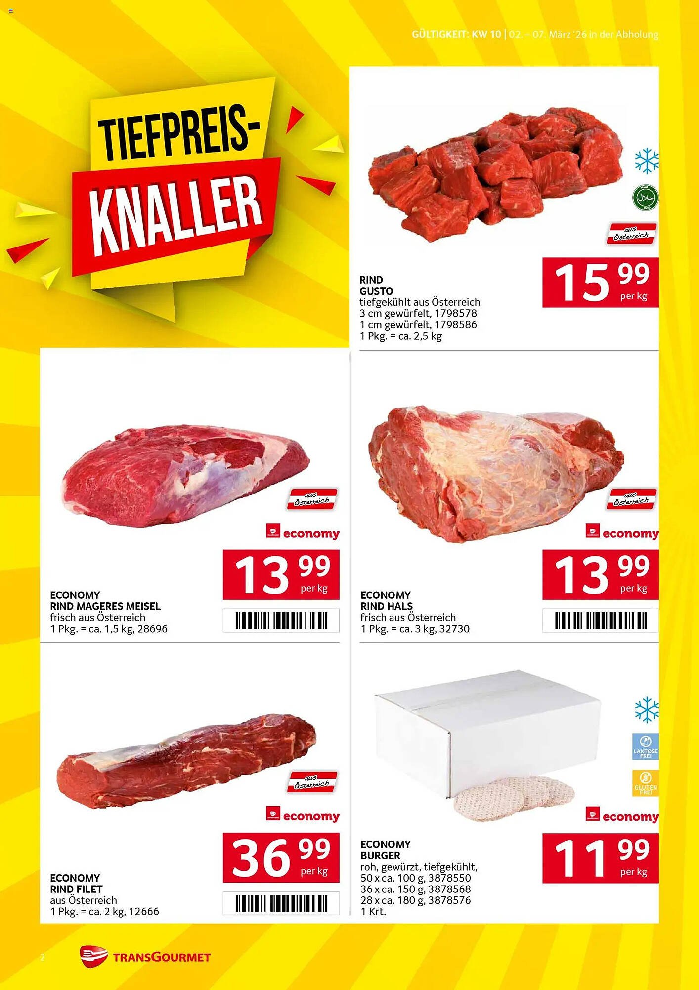 Transgourmet Flugblatt