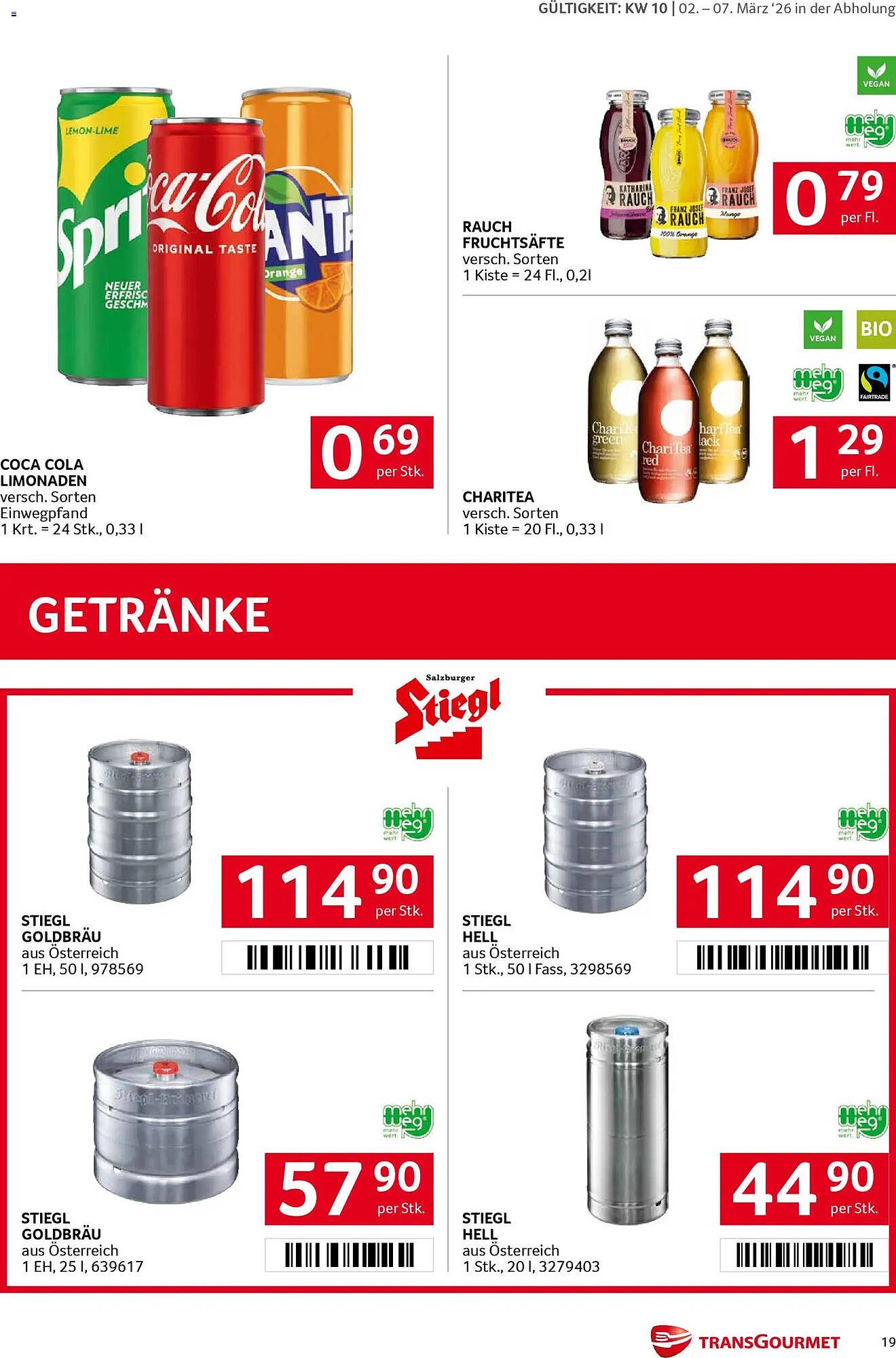 Transgourmet Flugblatt