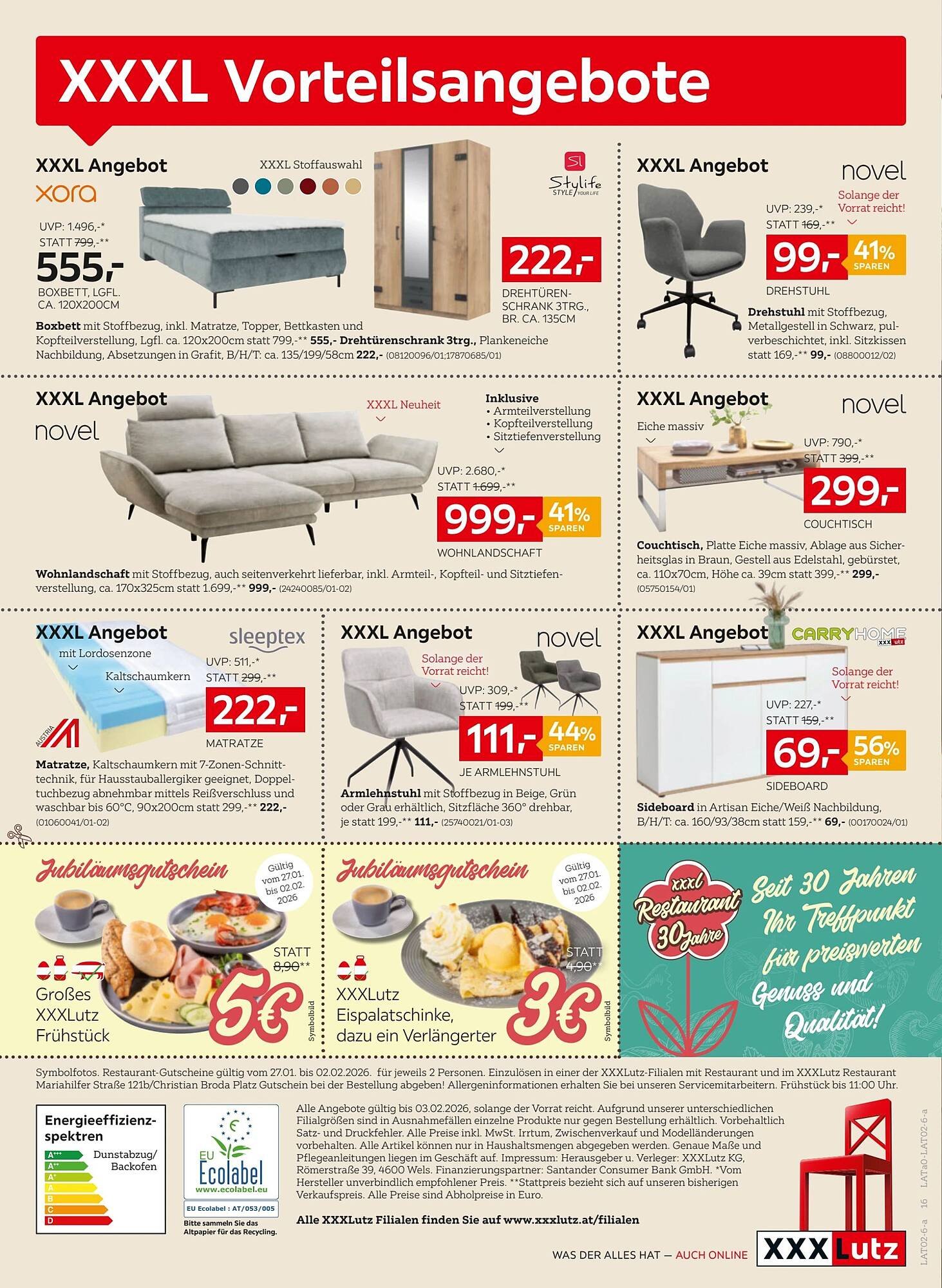 XXXLutz Prospekt