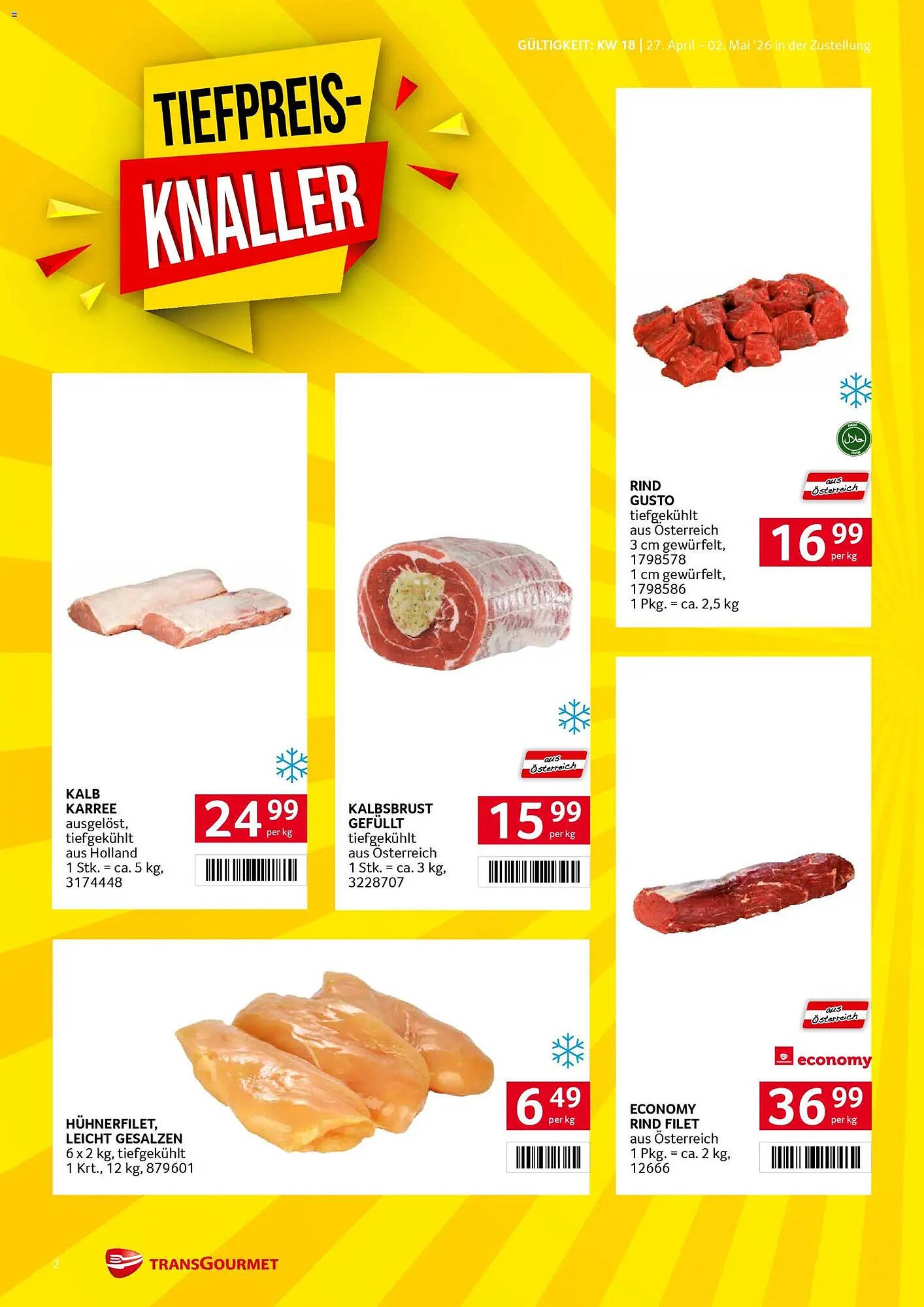 Transgourmet Flugblatt