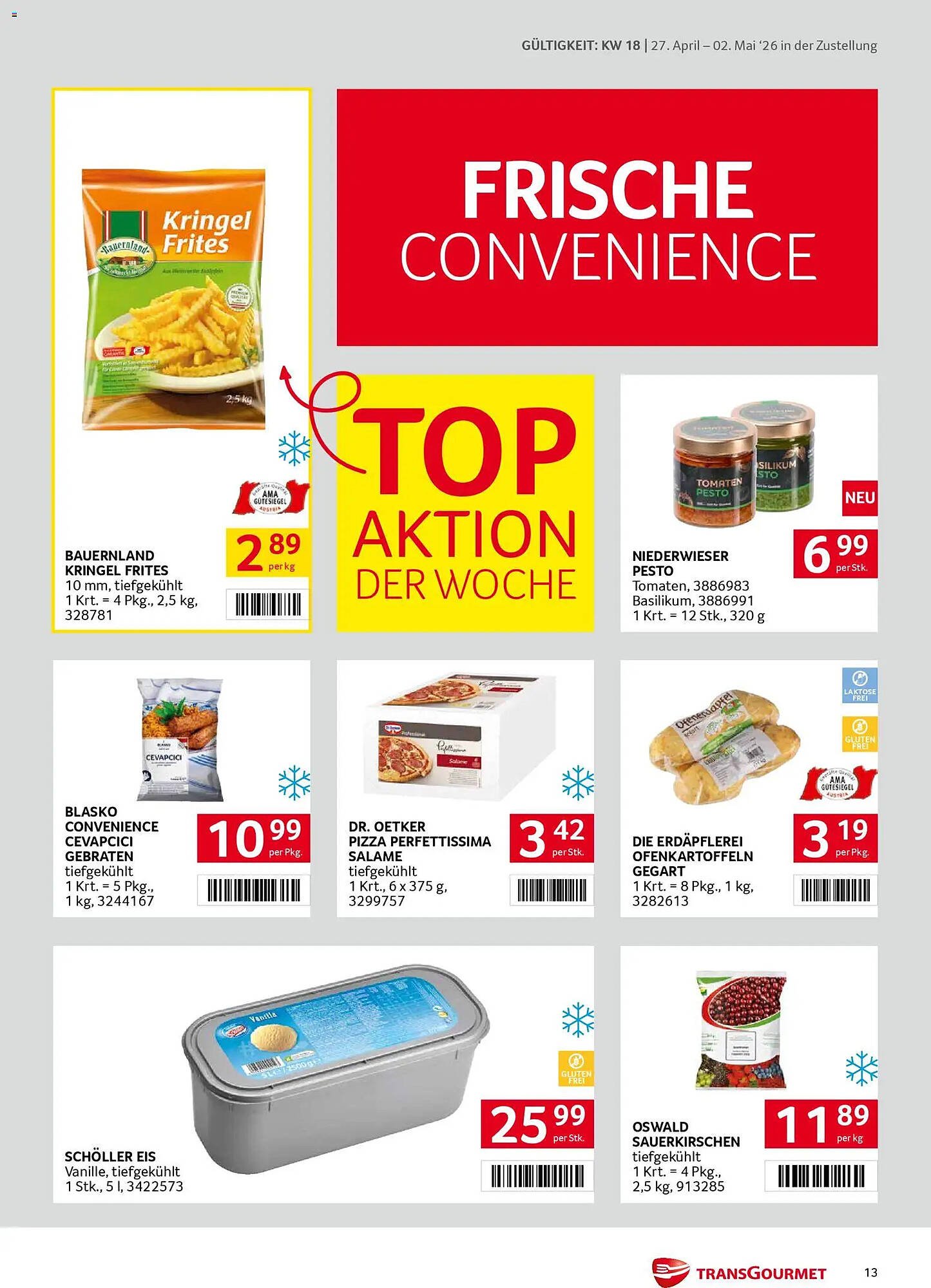 Transgourmet Flugblatt