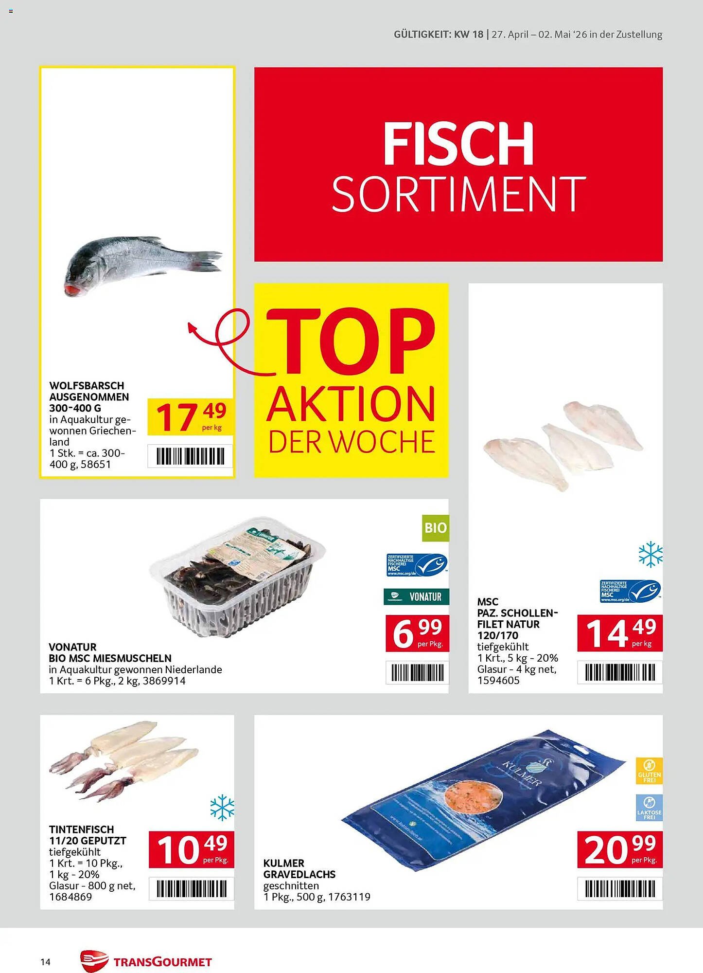 Transgourmet Flugblatt