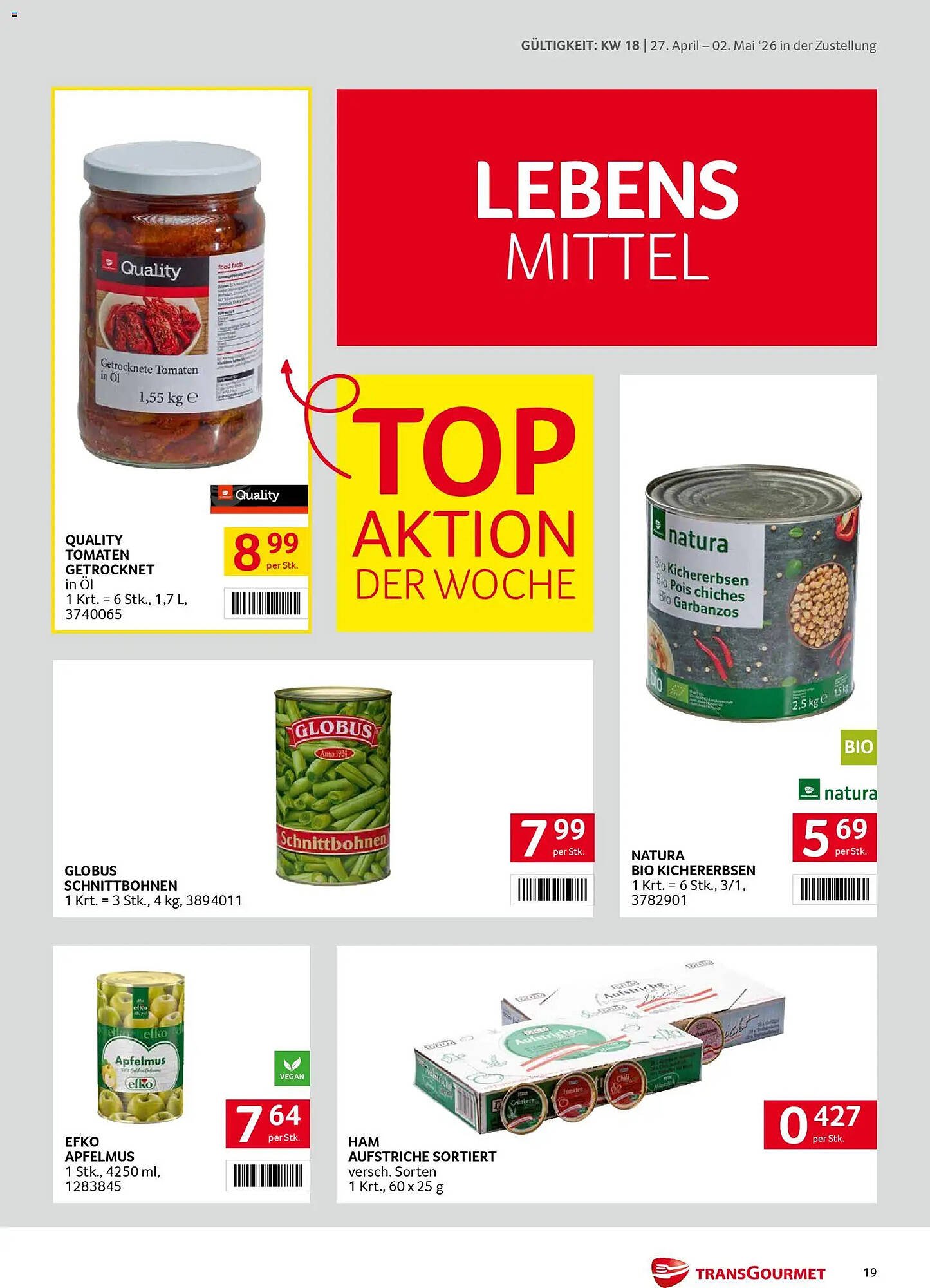 Transgourmet Flugblatt