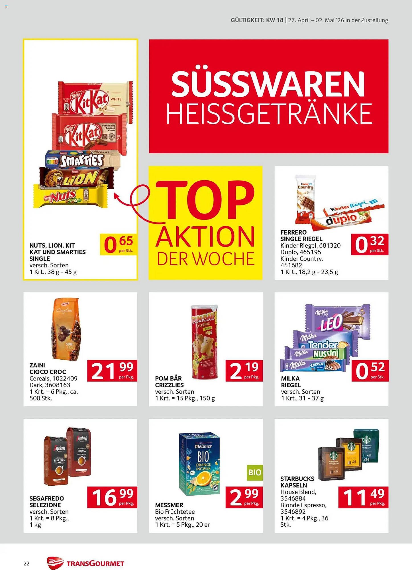 Transgourmet Flugblatt