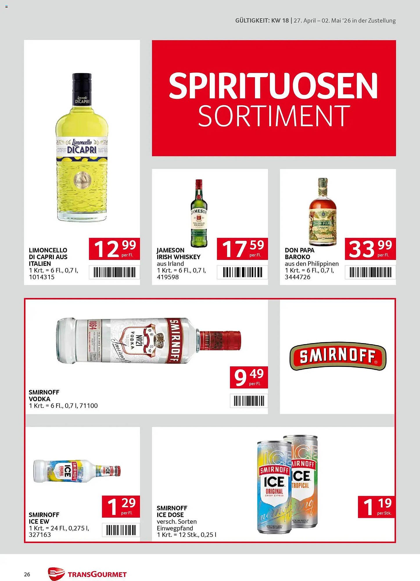 Transgourmet Flugblatt