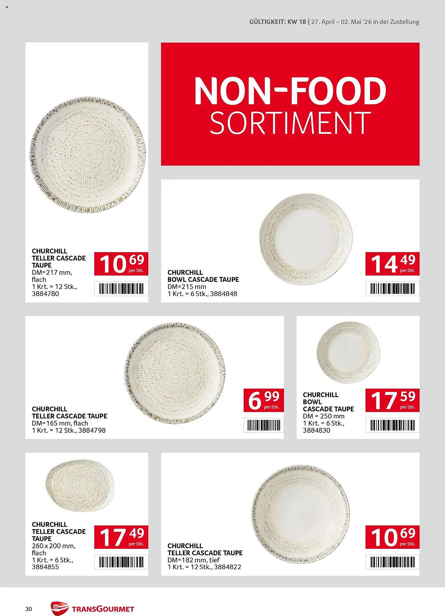 Transgourmet Flugblatt