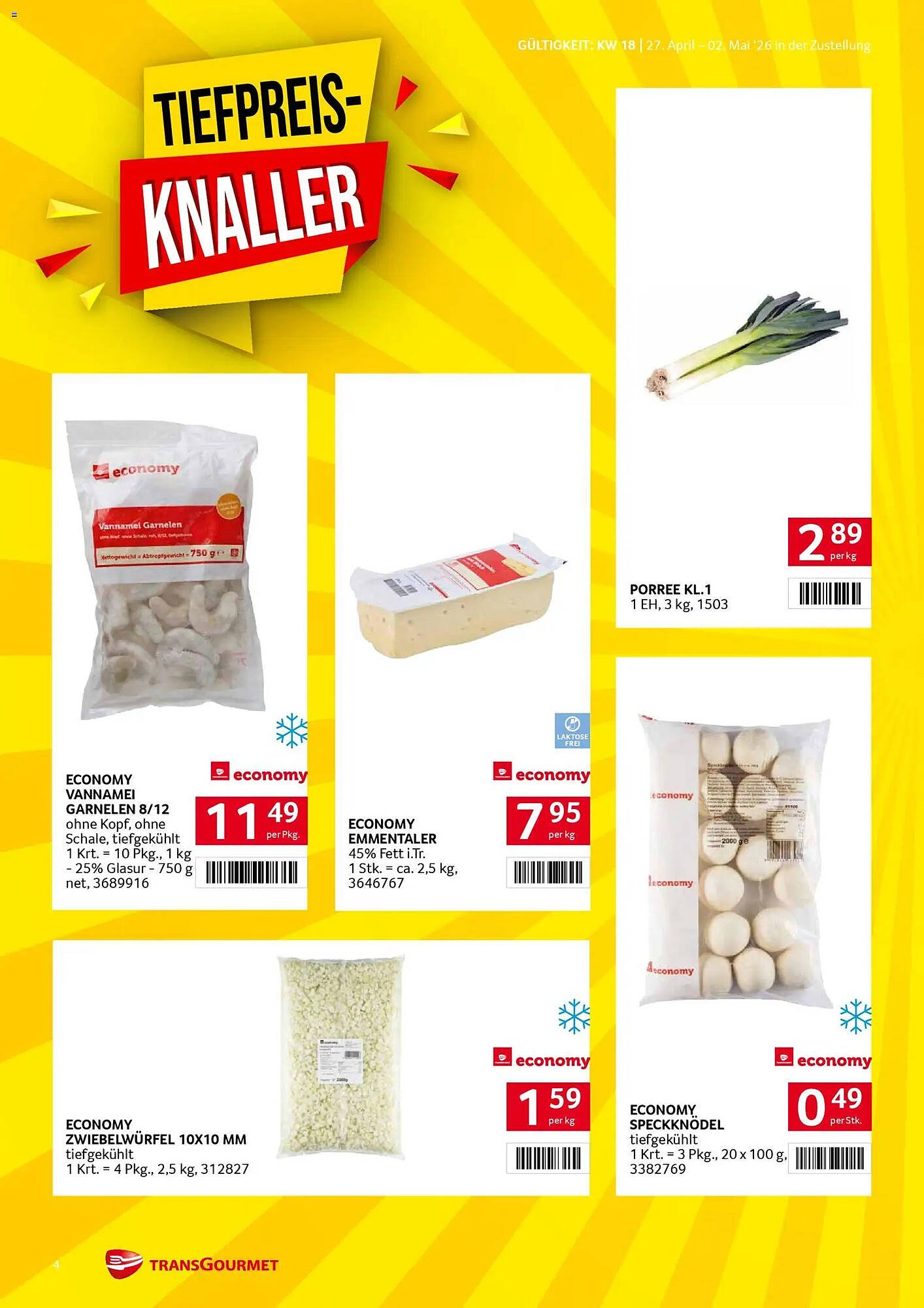 Transgourmet Flugblatt