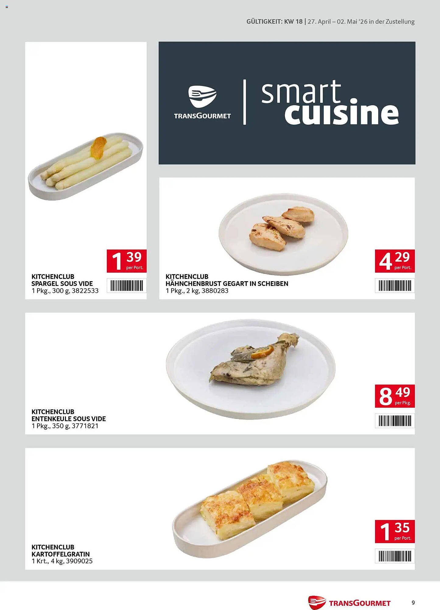 Transgourmet Flugblatt
