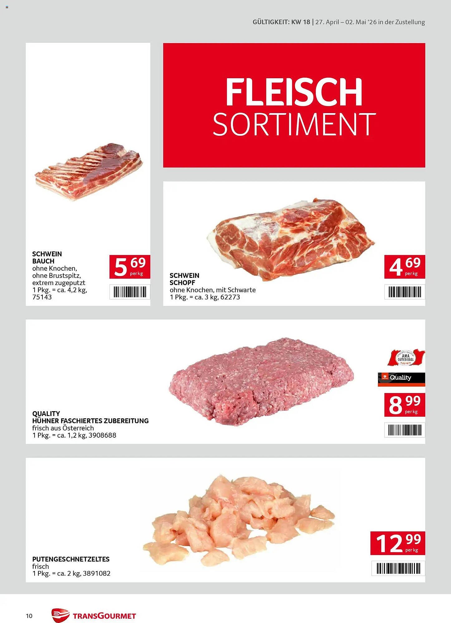 Transgourmet Flugblatt