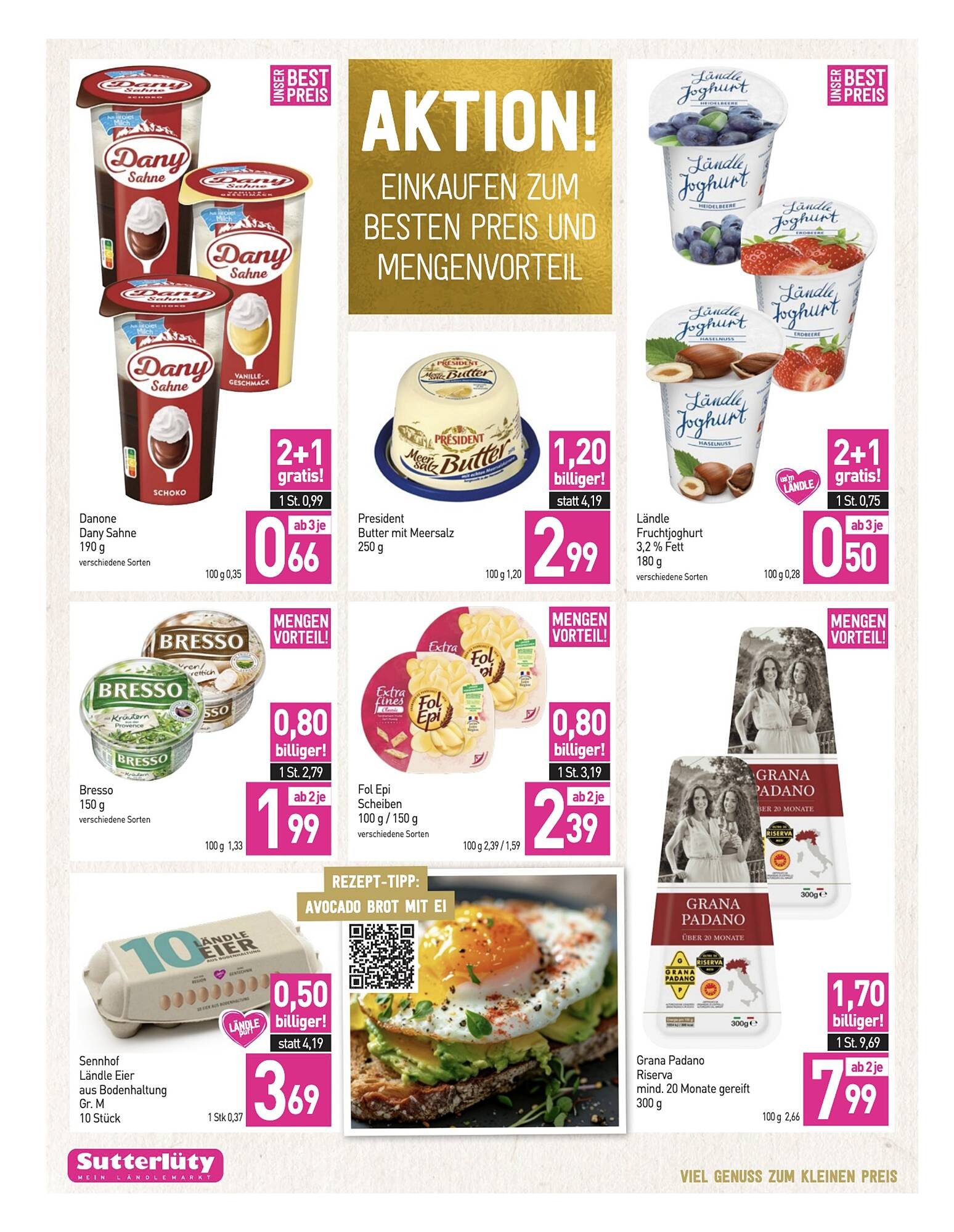 Sutterlüty Flugblatt