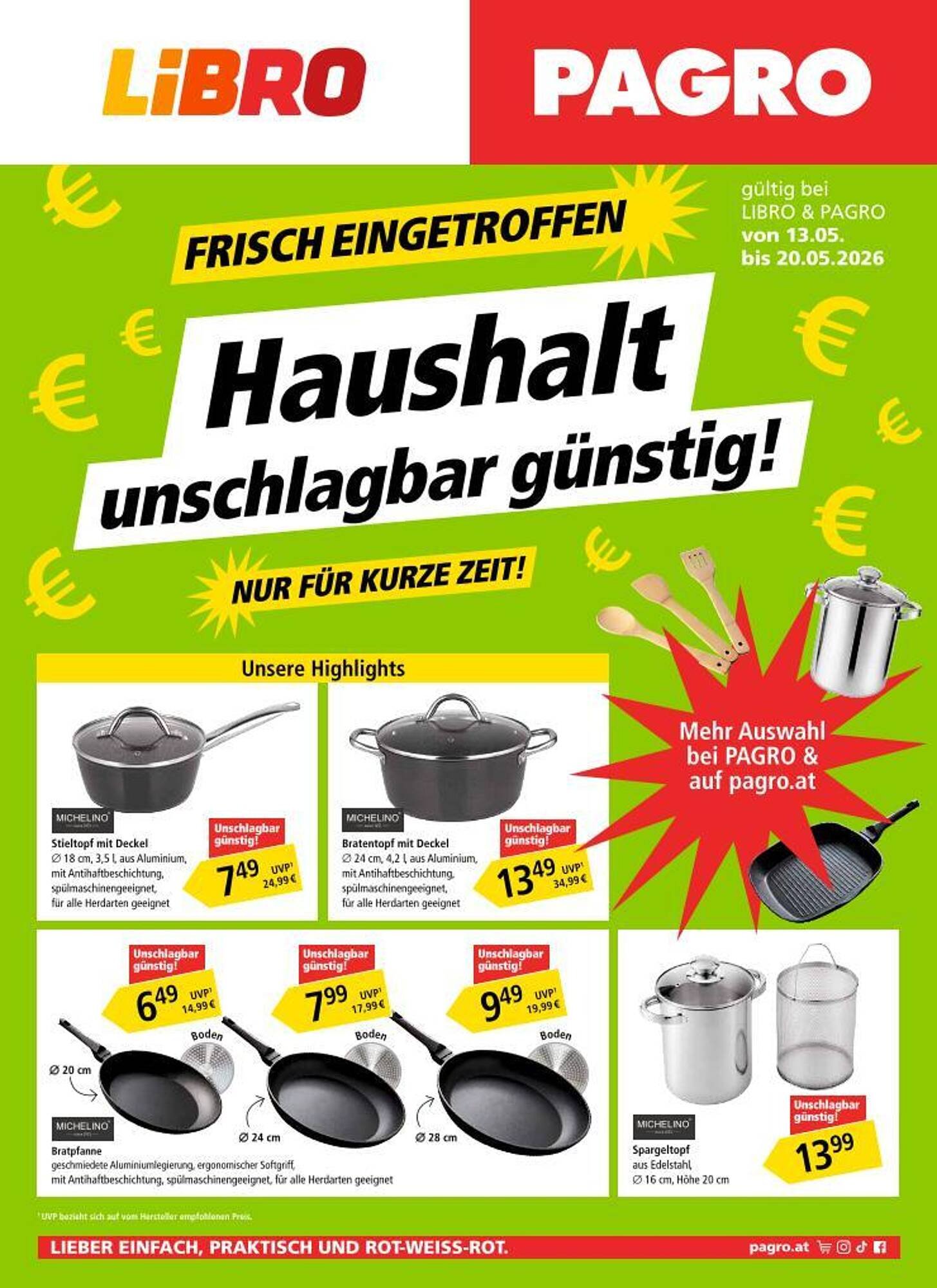 Pagro Diskont Flugblatt