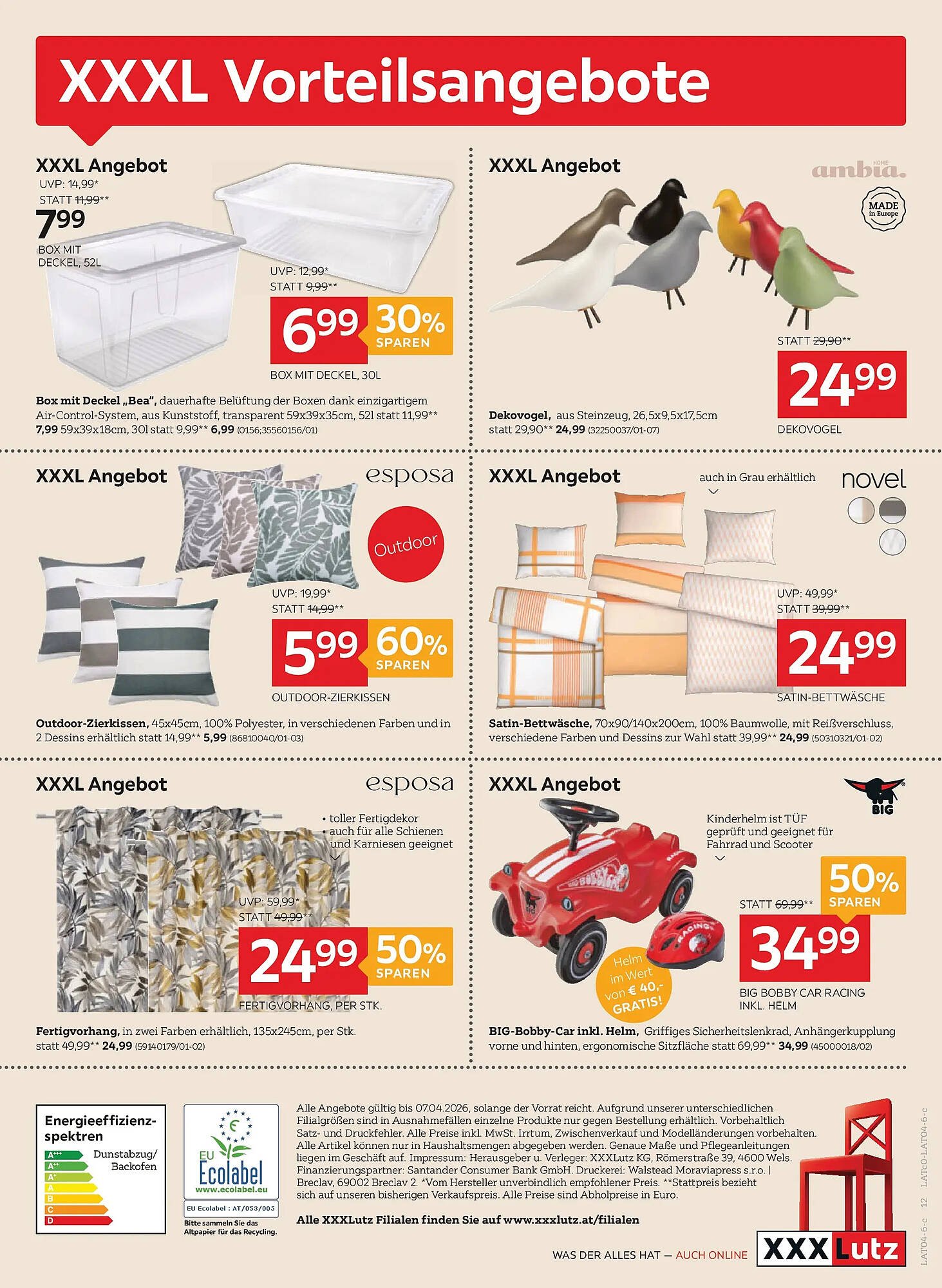 XXXLutz Prospekt