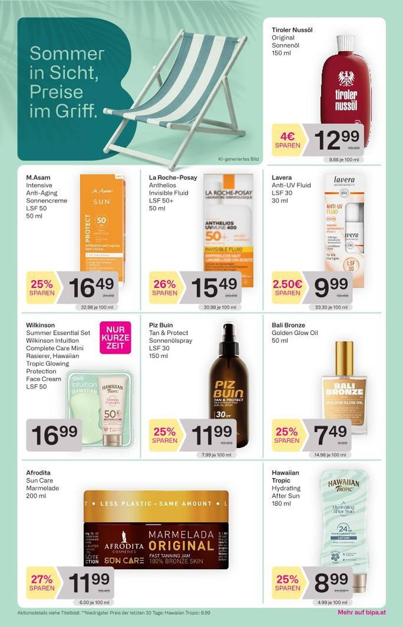 Bipa Flugblatt