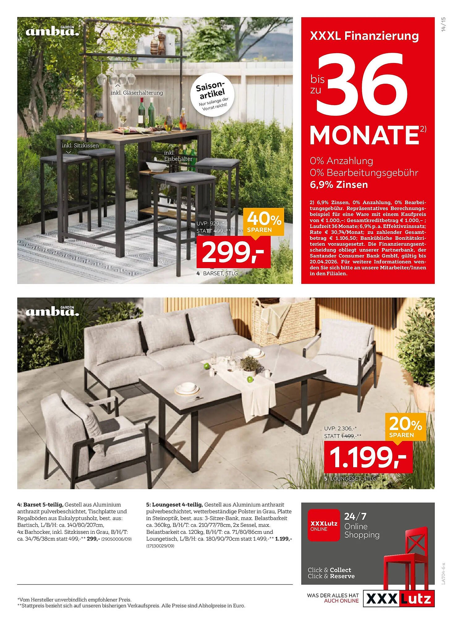 XXXLutz Prospekt (2026-04-14 - 2026-04-21) | 15