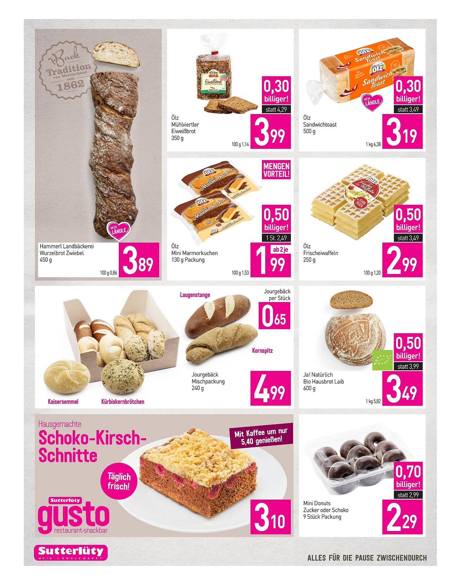 Sutterlüty Flugblatt