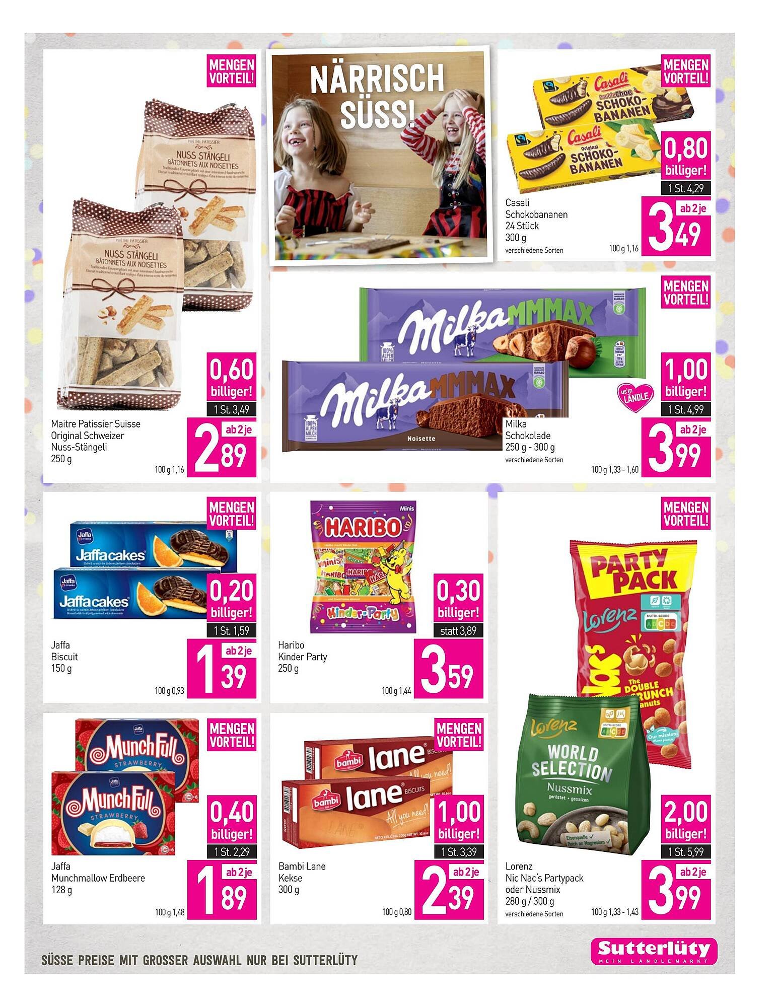 Sutterlüty Flugblatt