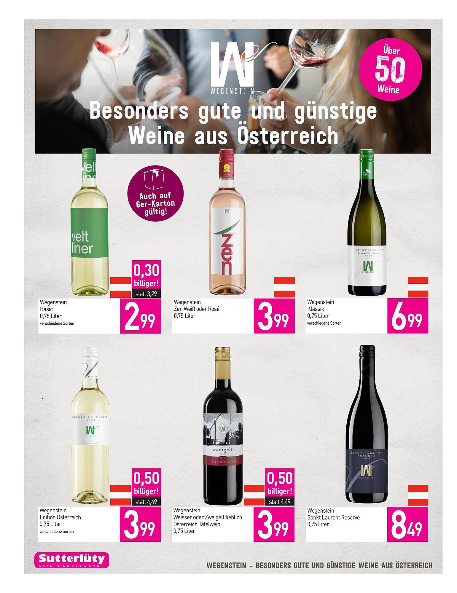 Sutterlüty Flugblatt